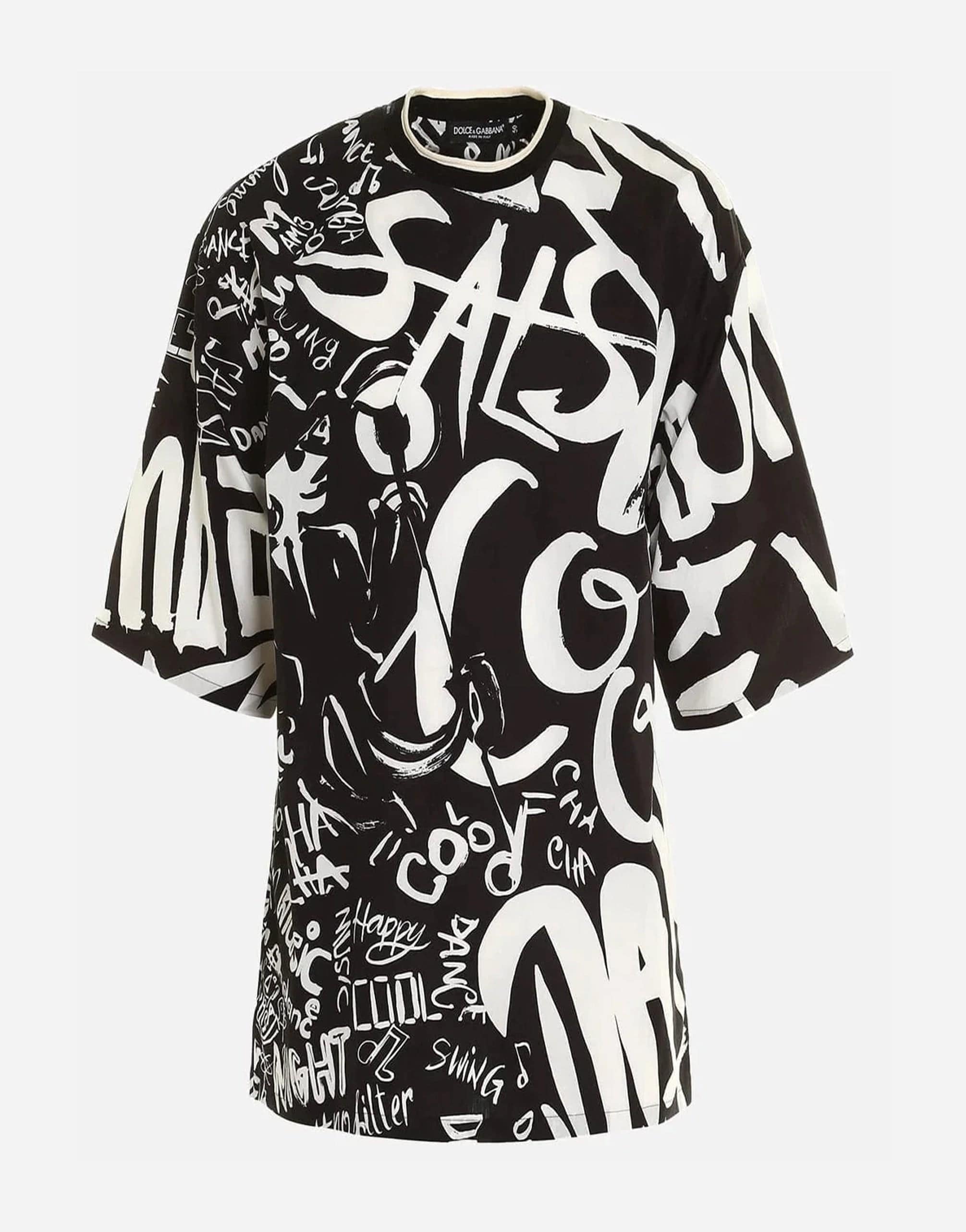 Dolce & Gabbana Mural-Print T-Shirt