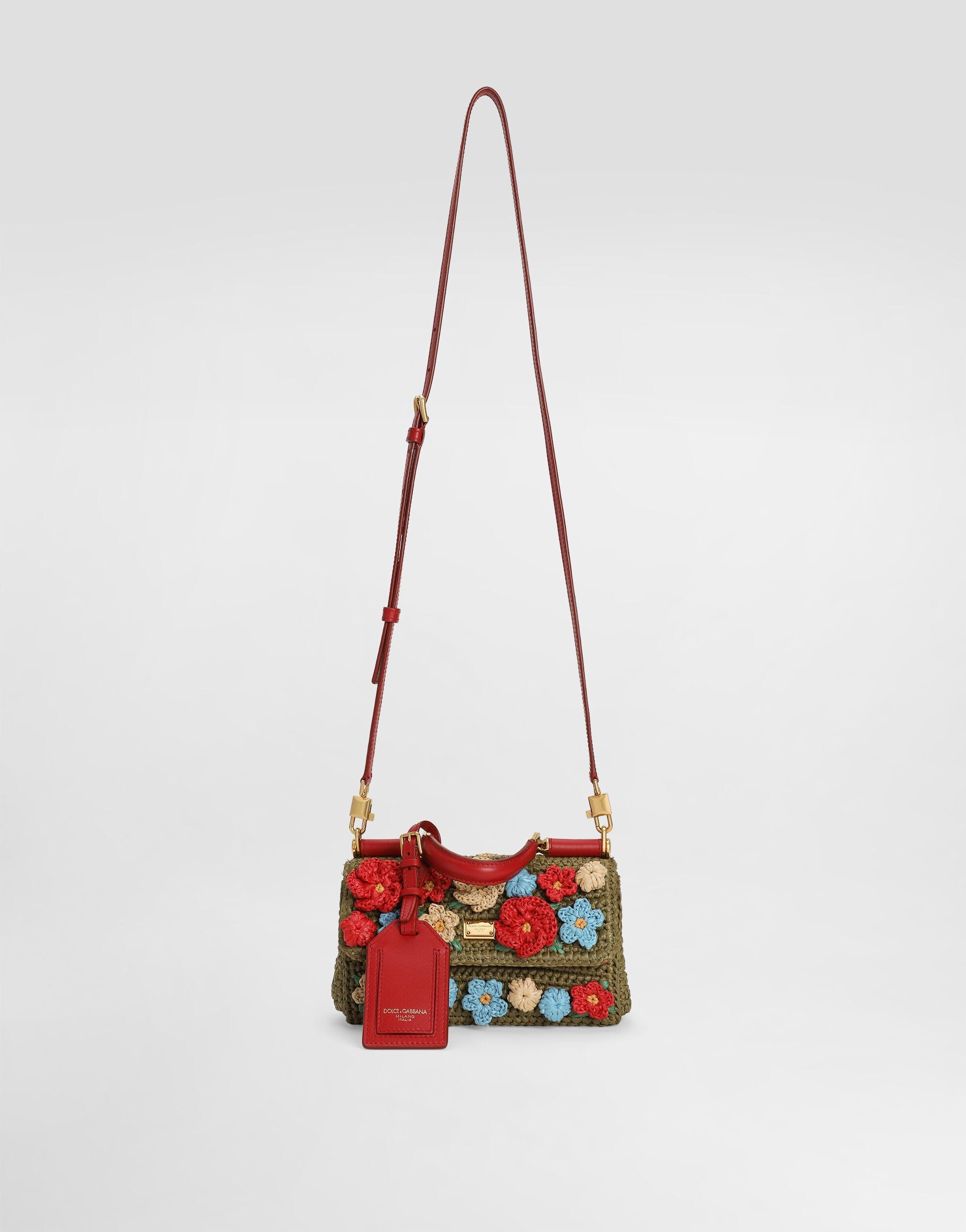 Dolce & Gabbana My Sicily Raffia Handbag