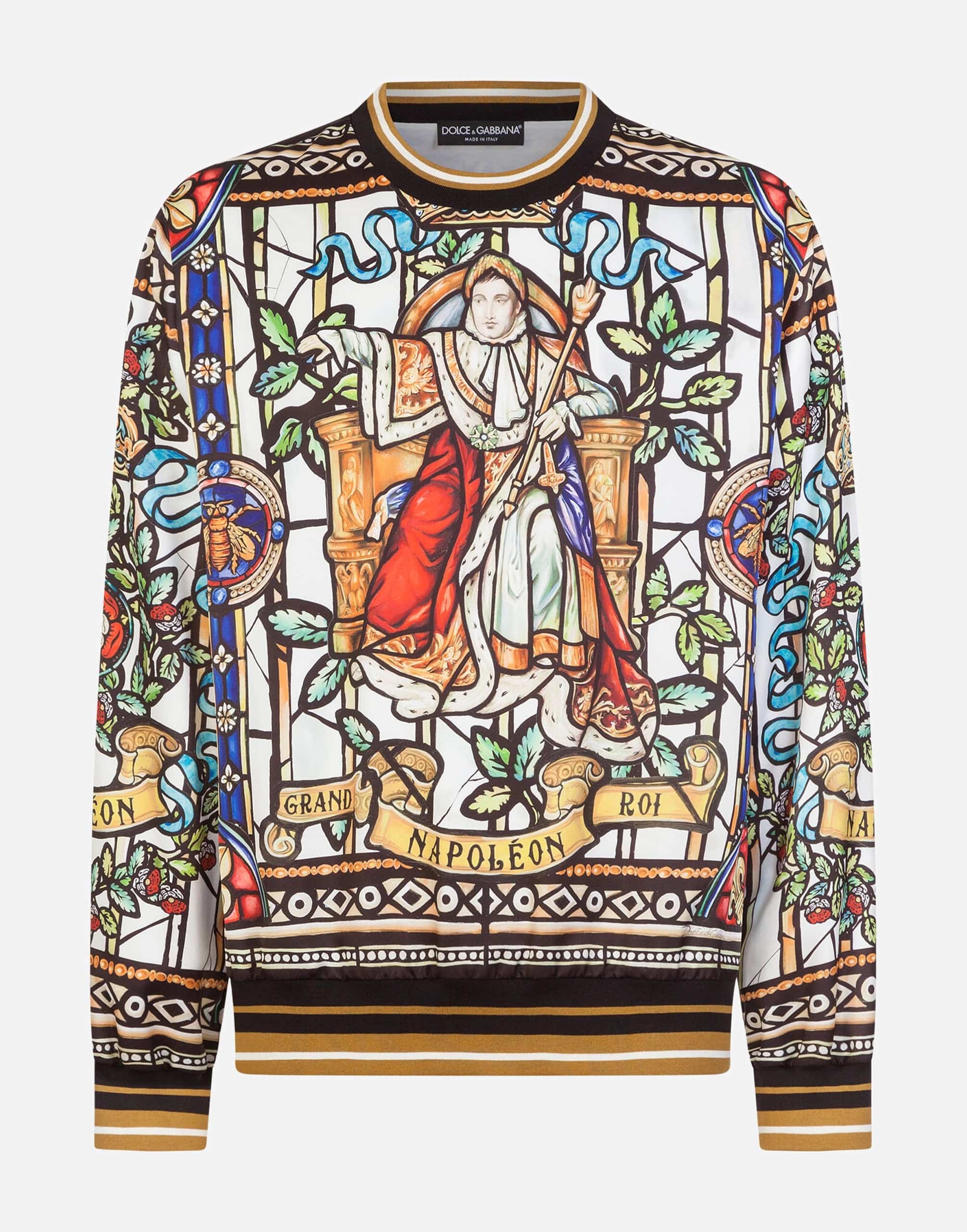 Dolce & Gabbana Napoleon Print Sweater