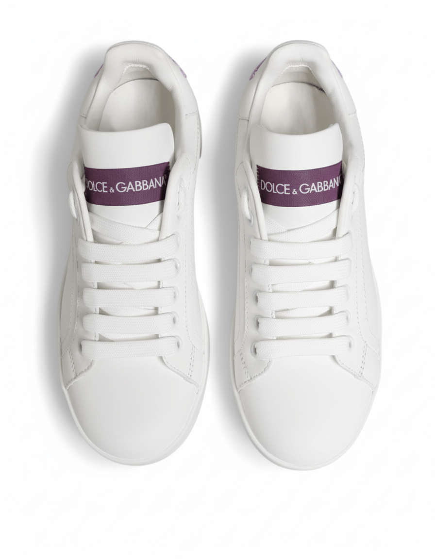 Dolce & Gabbana Nappa Portofino Sneakers