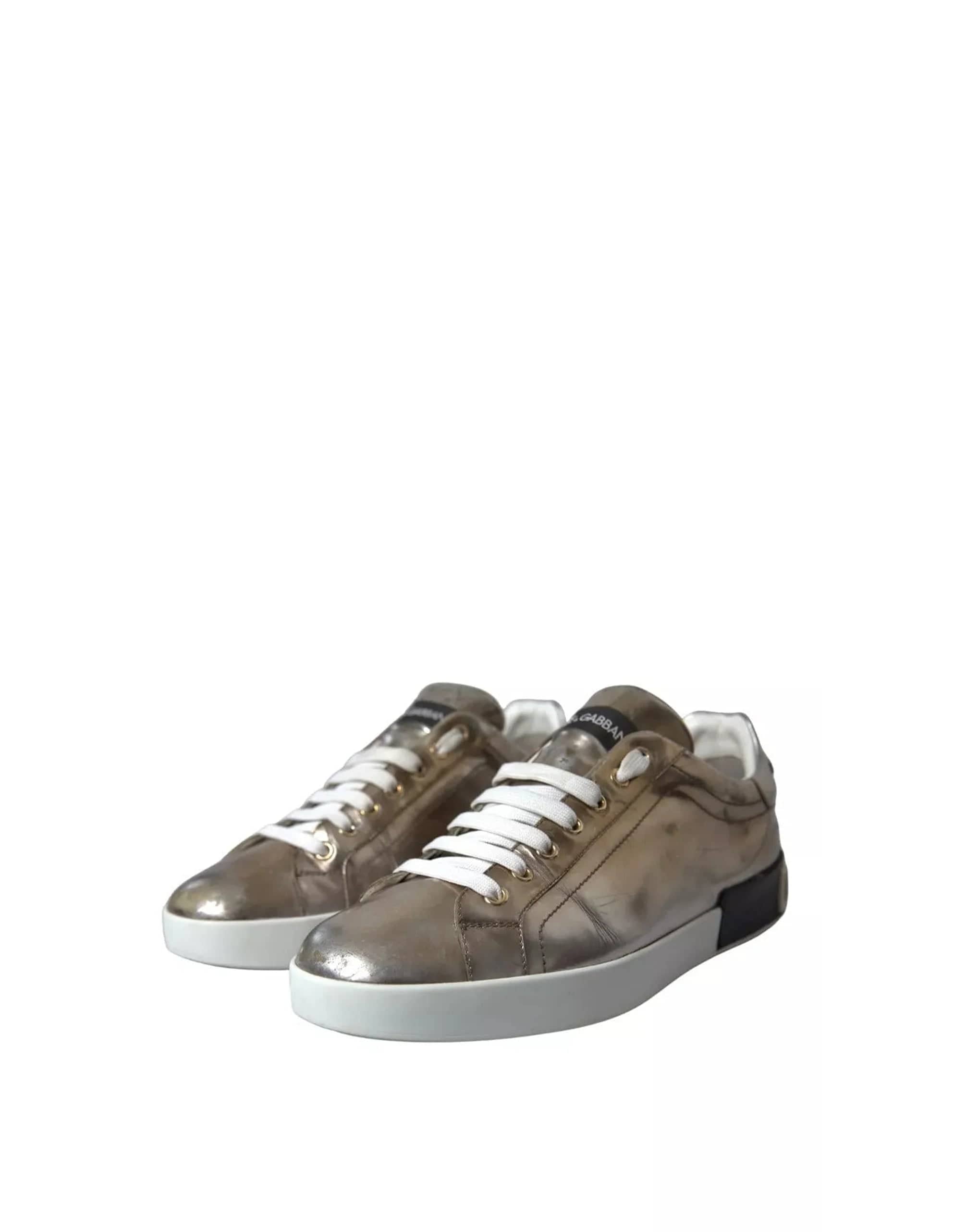 Dolce & Gabbana Nappa Portofino Sneakers