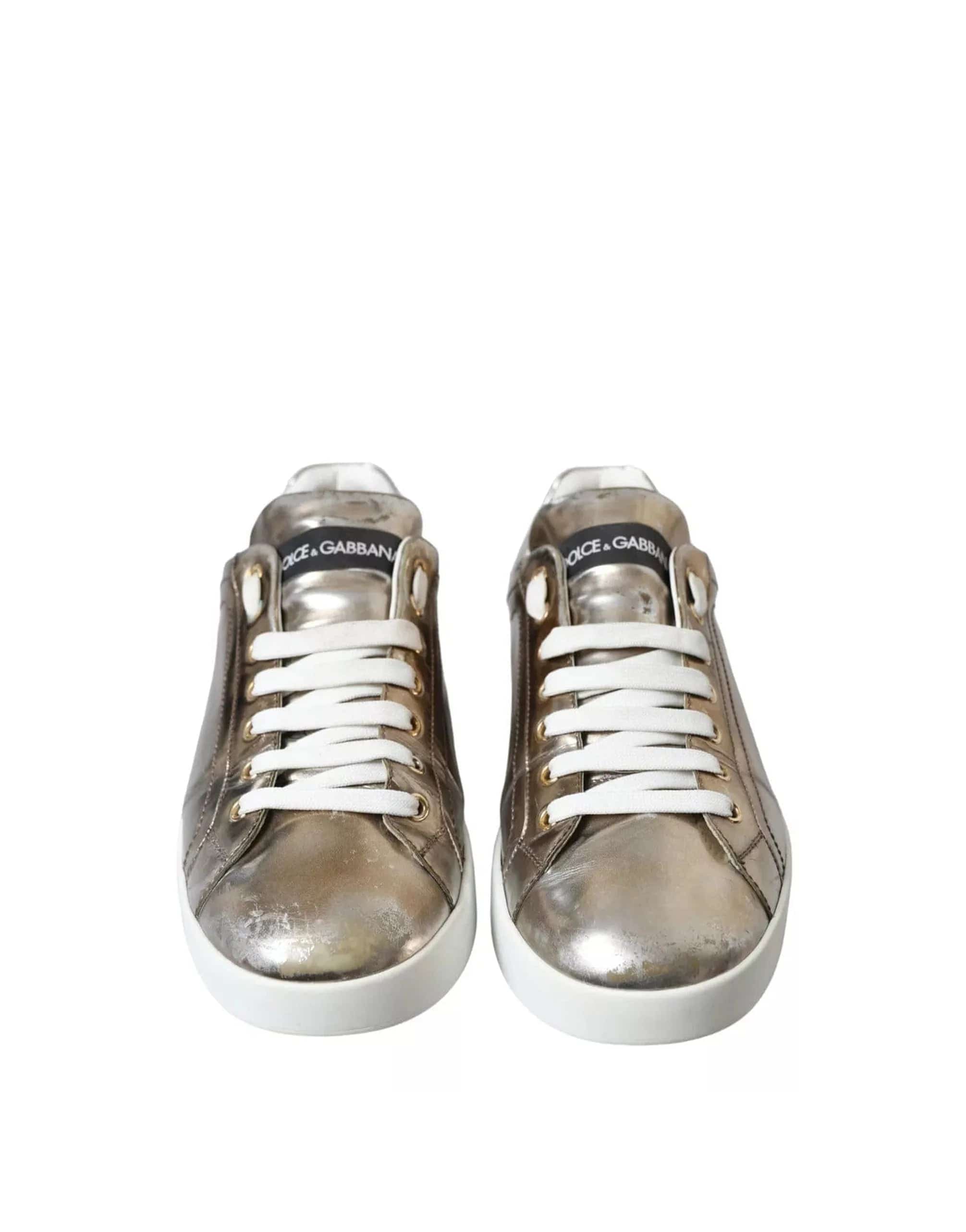 Dolce & Gabbana Nappa Portofino Sneakers