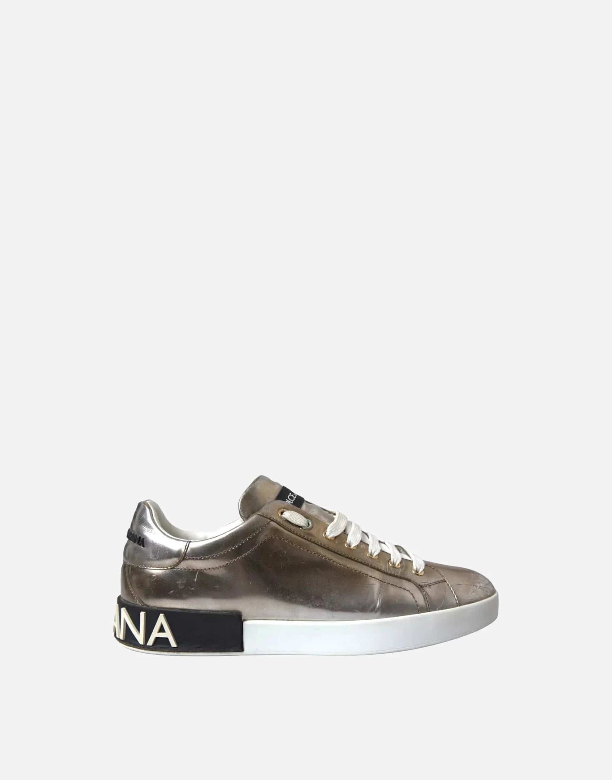 Dolce & Gabbana Nappa Portofino Sneakers