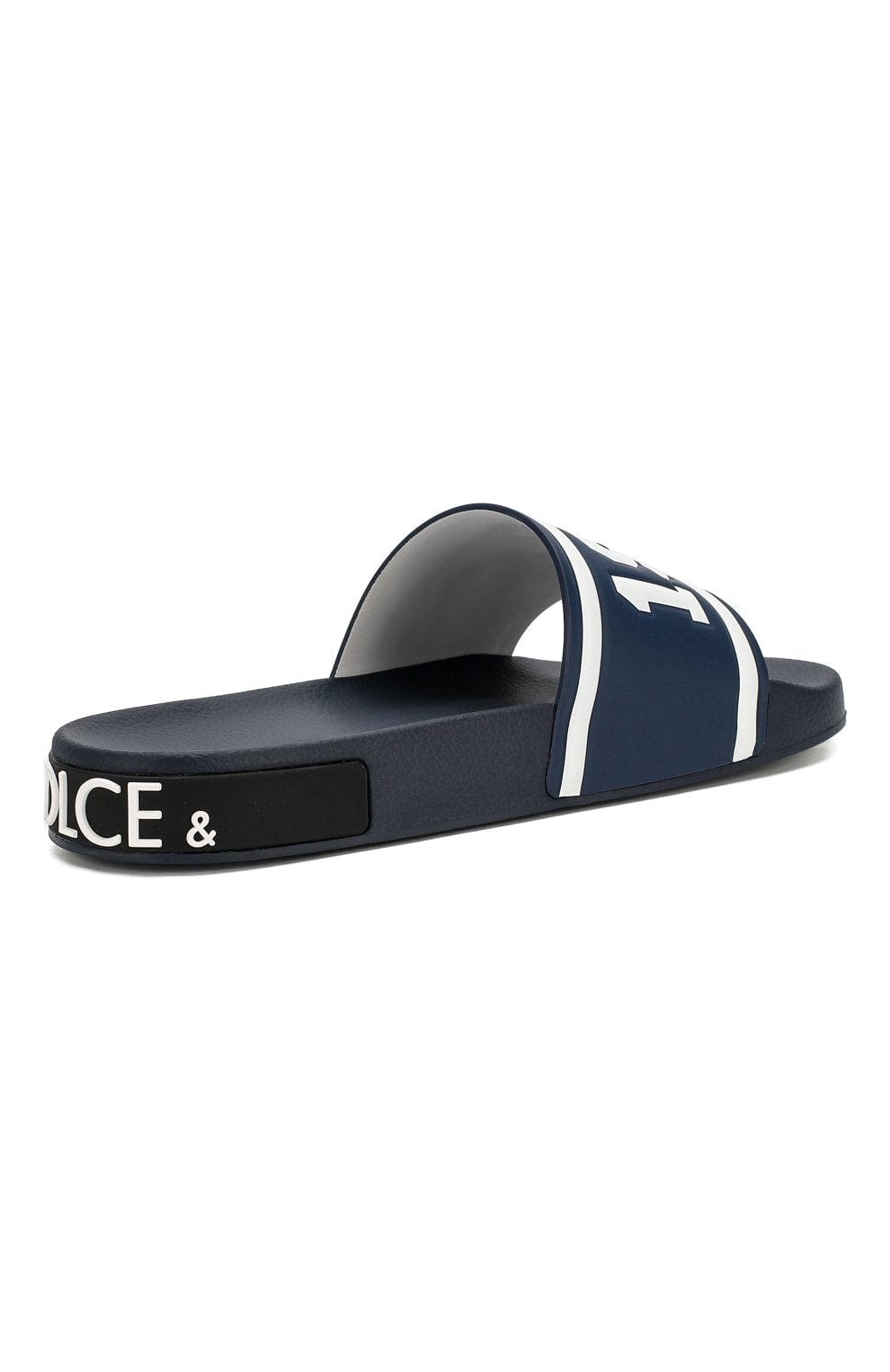 Dolce & Gabbana Navy Logo Slides