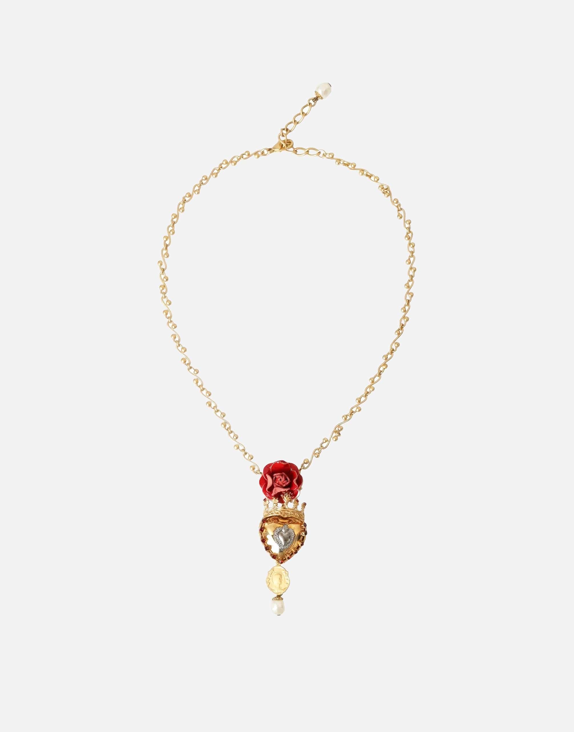 Dolce & Gabbana Necklace WIth Sacred Heart