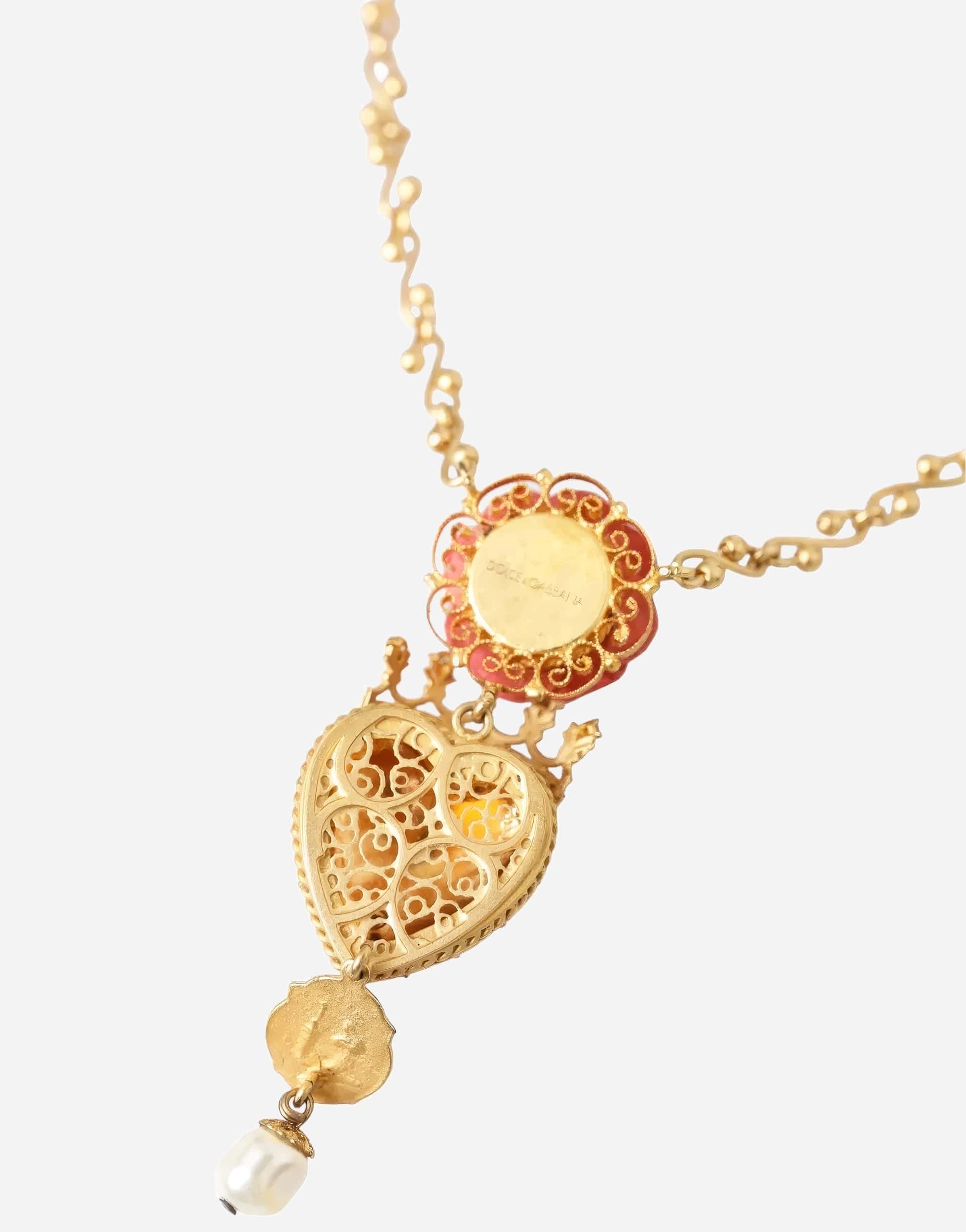 Dolce & Gabbana Necklace WIth Sacred Heart