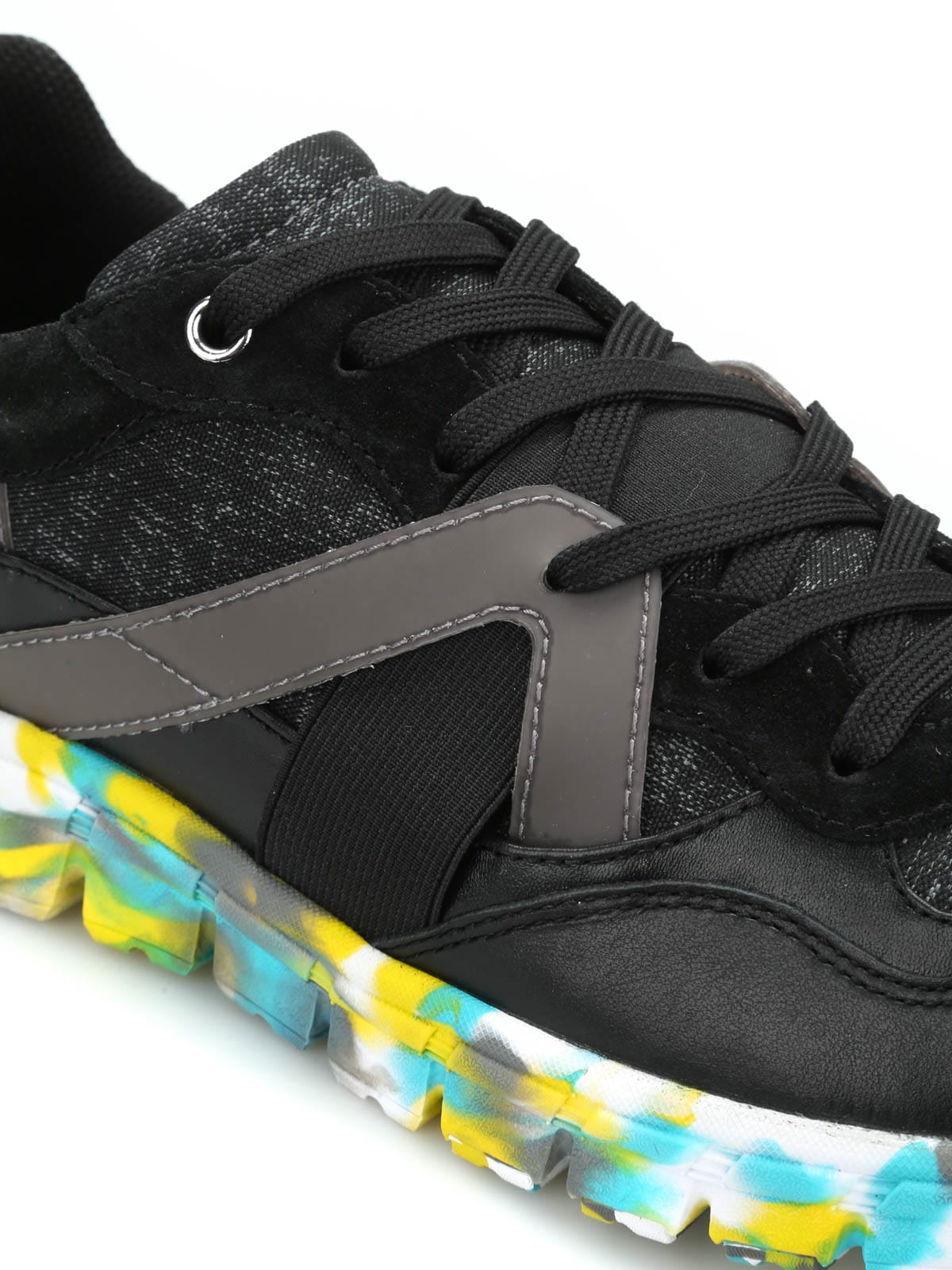 Dolce & Gabbana New Jamaica Multifabric Sneakers | Sendegaro IT