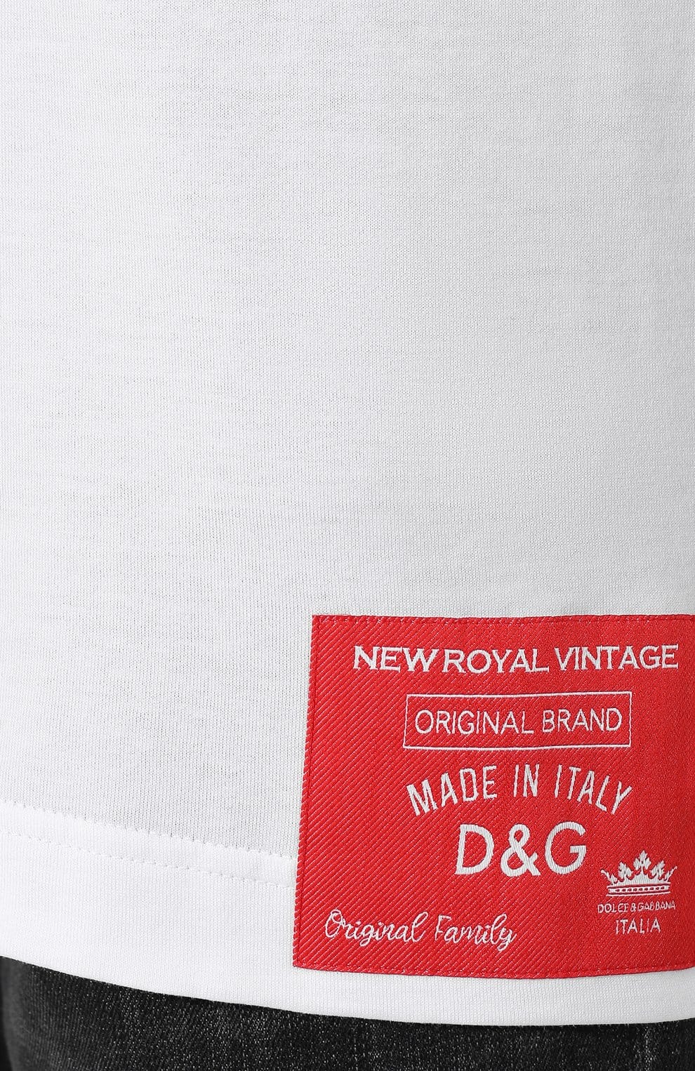 Dolce & Gabbana New Royal Vintage Cotton T-Shirt