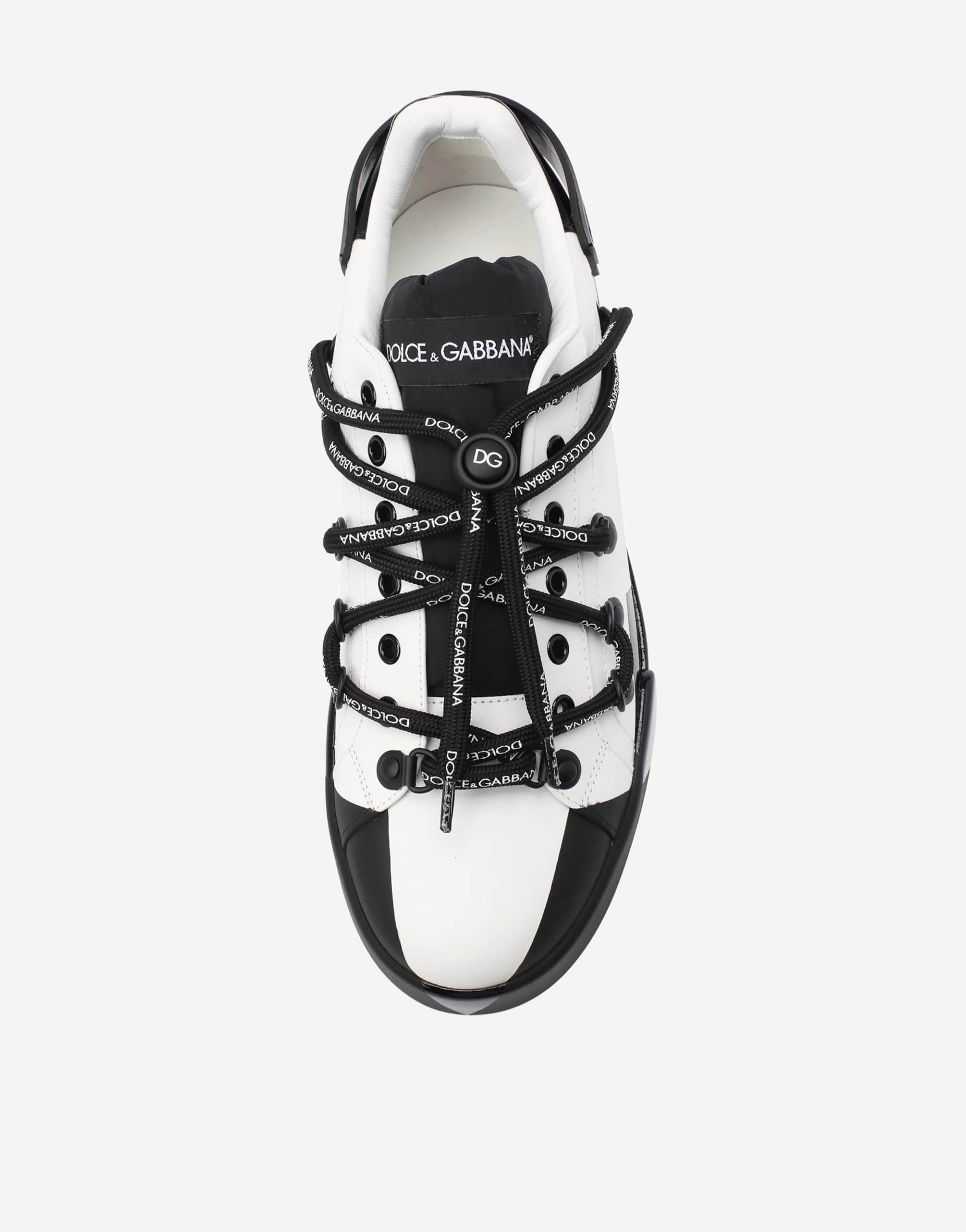 Dolce & Gabbana NS1 Two-Tone Low-Top Sneakers