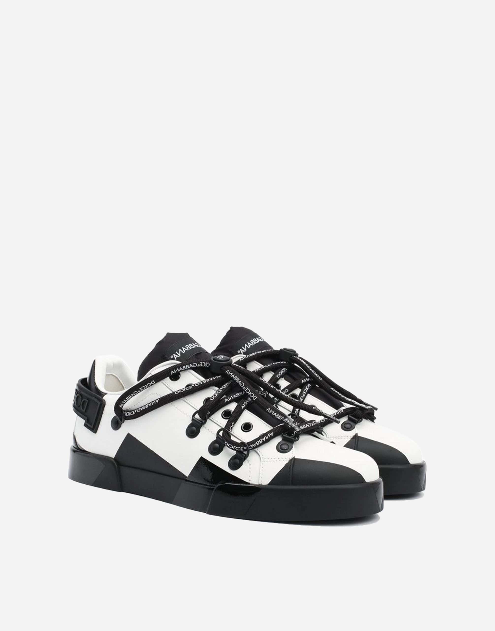 Dolce & Gabbana NS1 Two-Tone Low-Top Sneakers