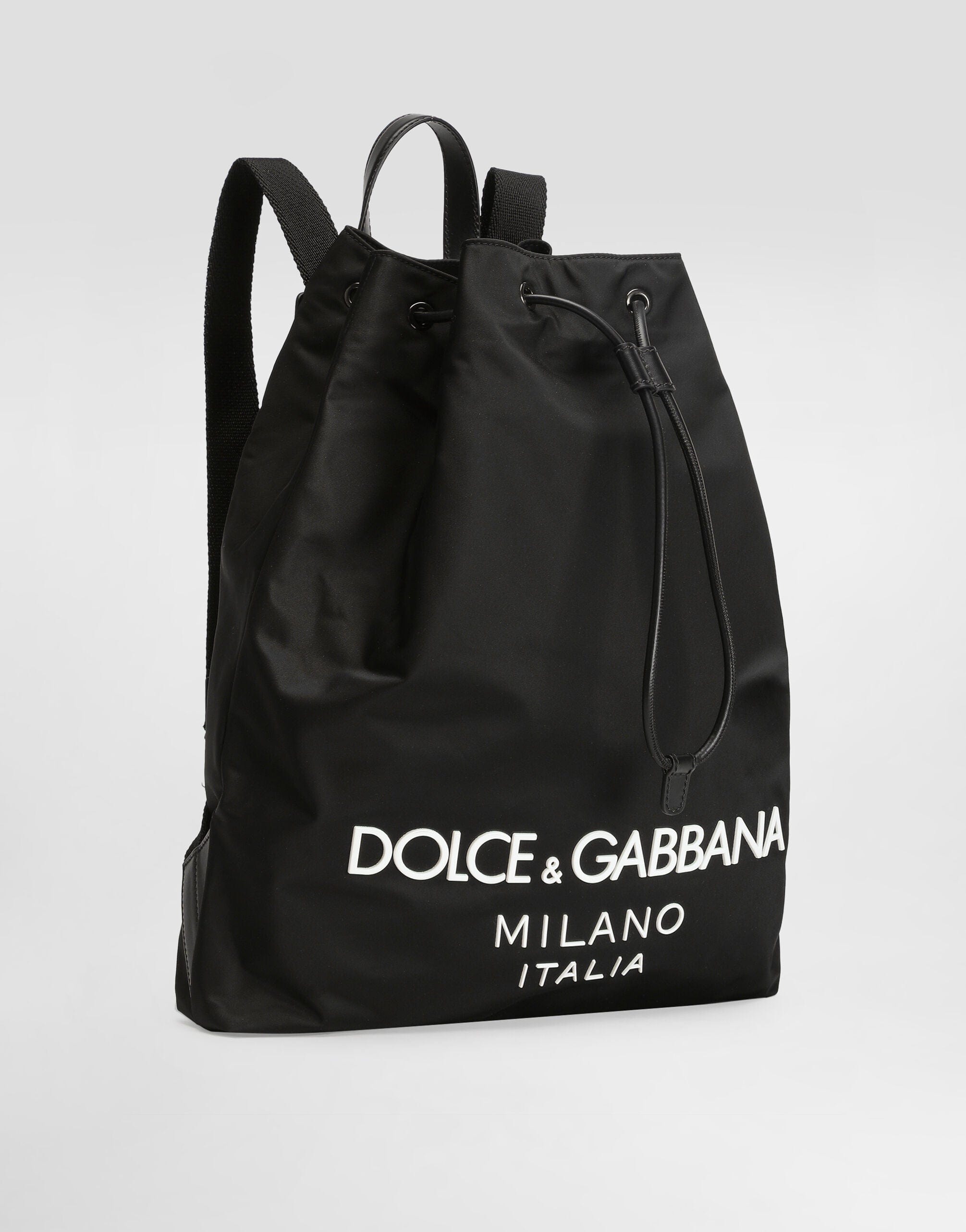 Dolce & Gabbana Nylon Logo Backpack