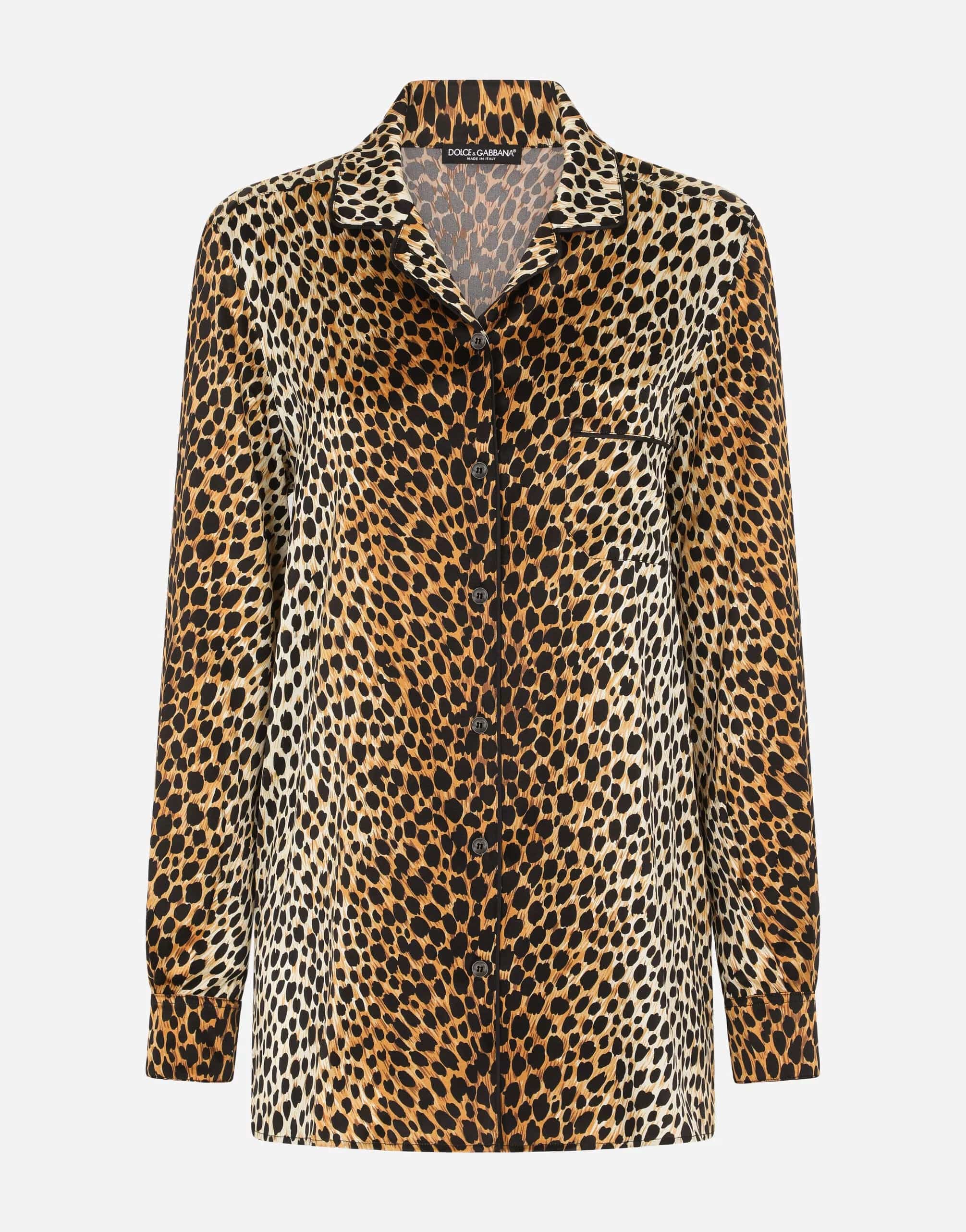 Leopard Print Dolce And Gabbana Pyjama Mens Dolce Gabbana Leopard