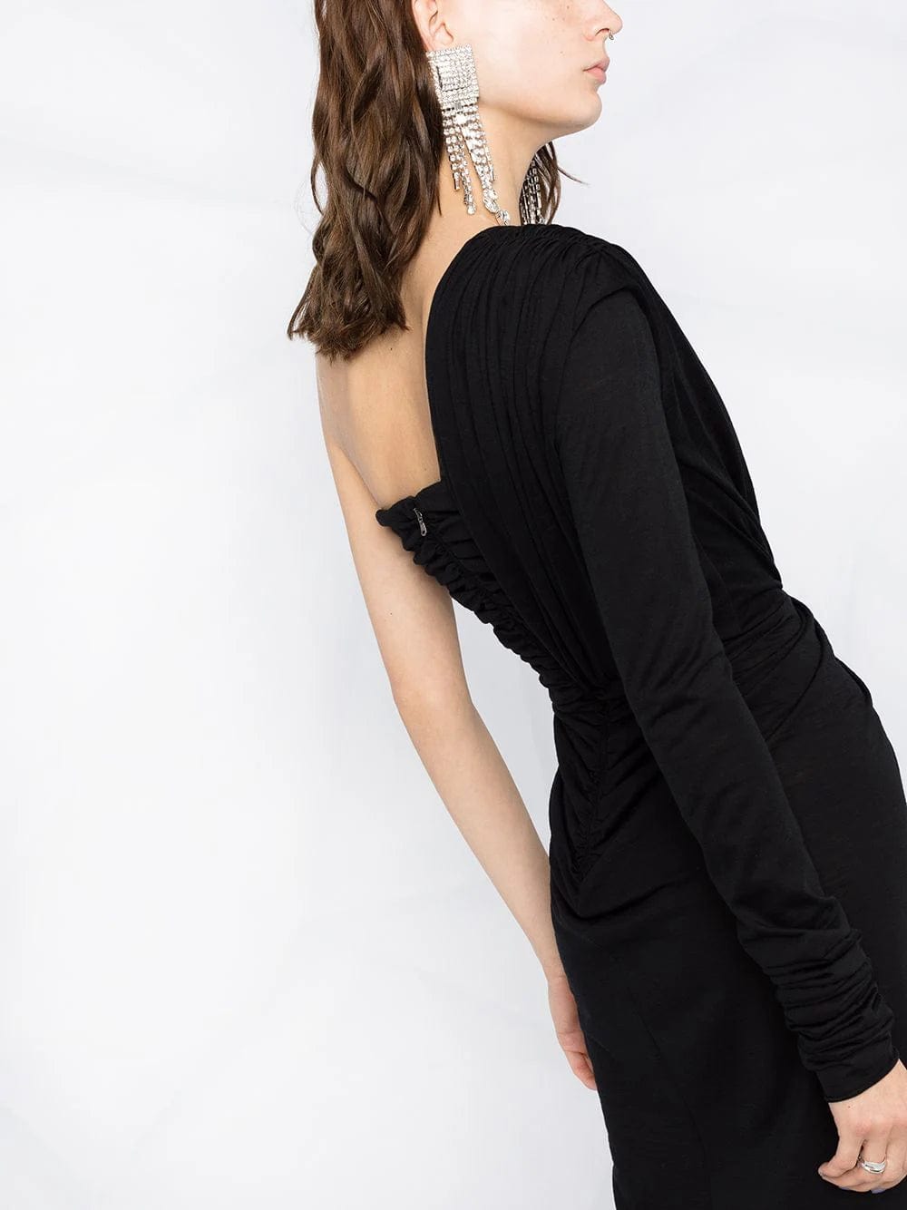 Dolce & Gabbana One-Shoulder Midi Dress
