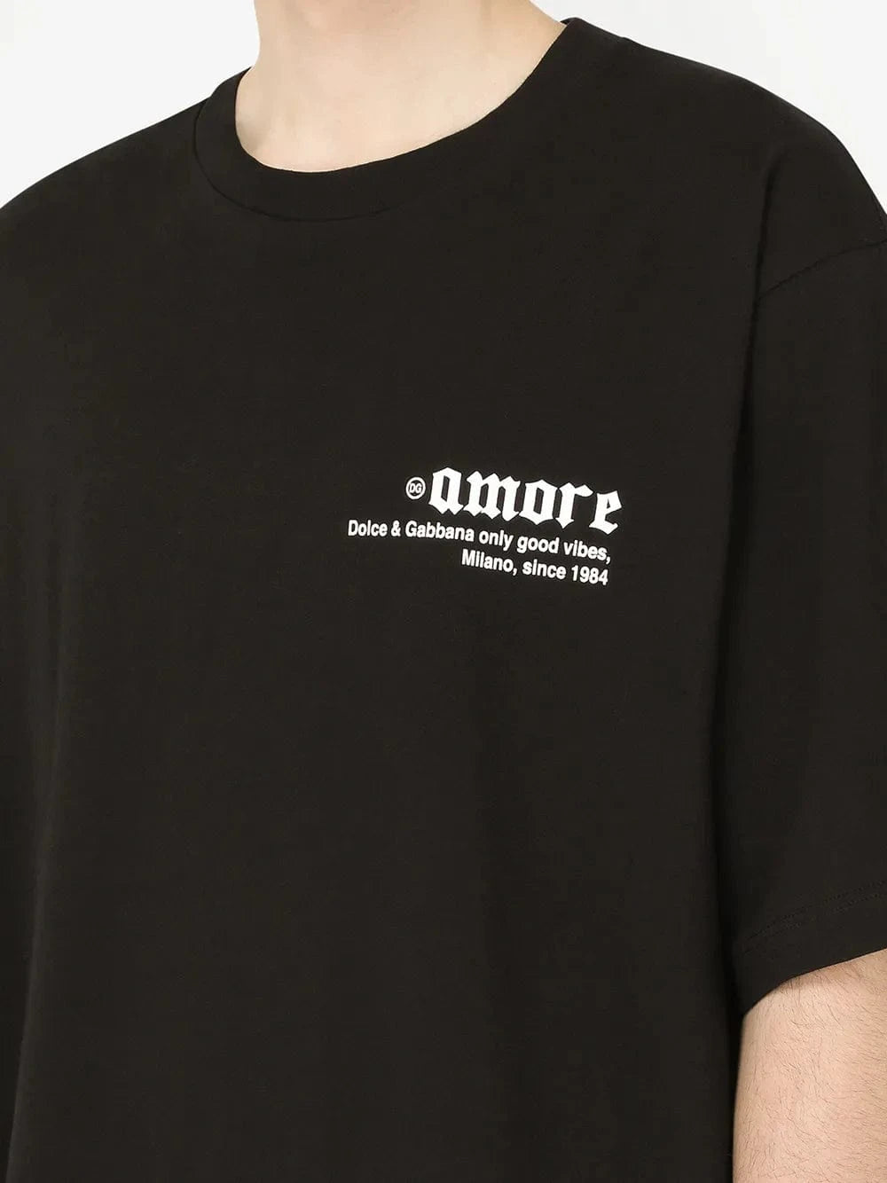 Dolce & Gabbana Only Good Vibes Graphic T-Shirt