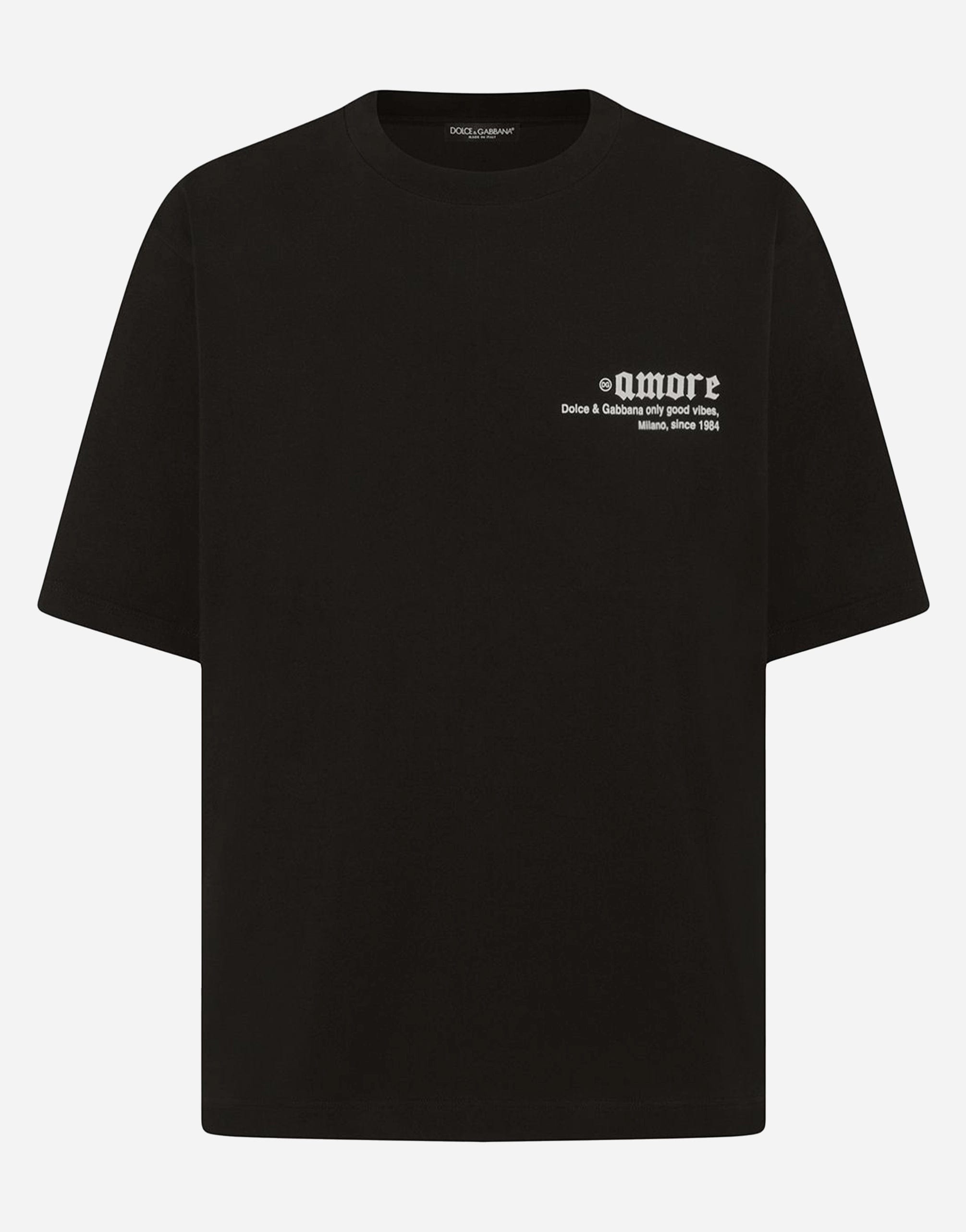 Dolce & Gabbana Only Good Vibes Graphic T-Shirt