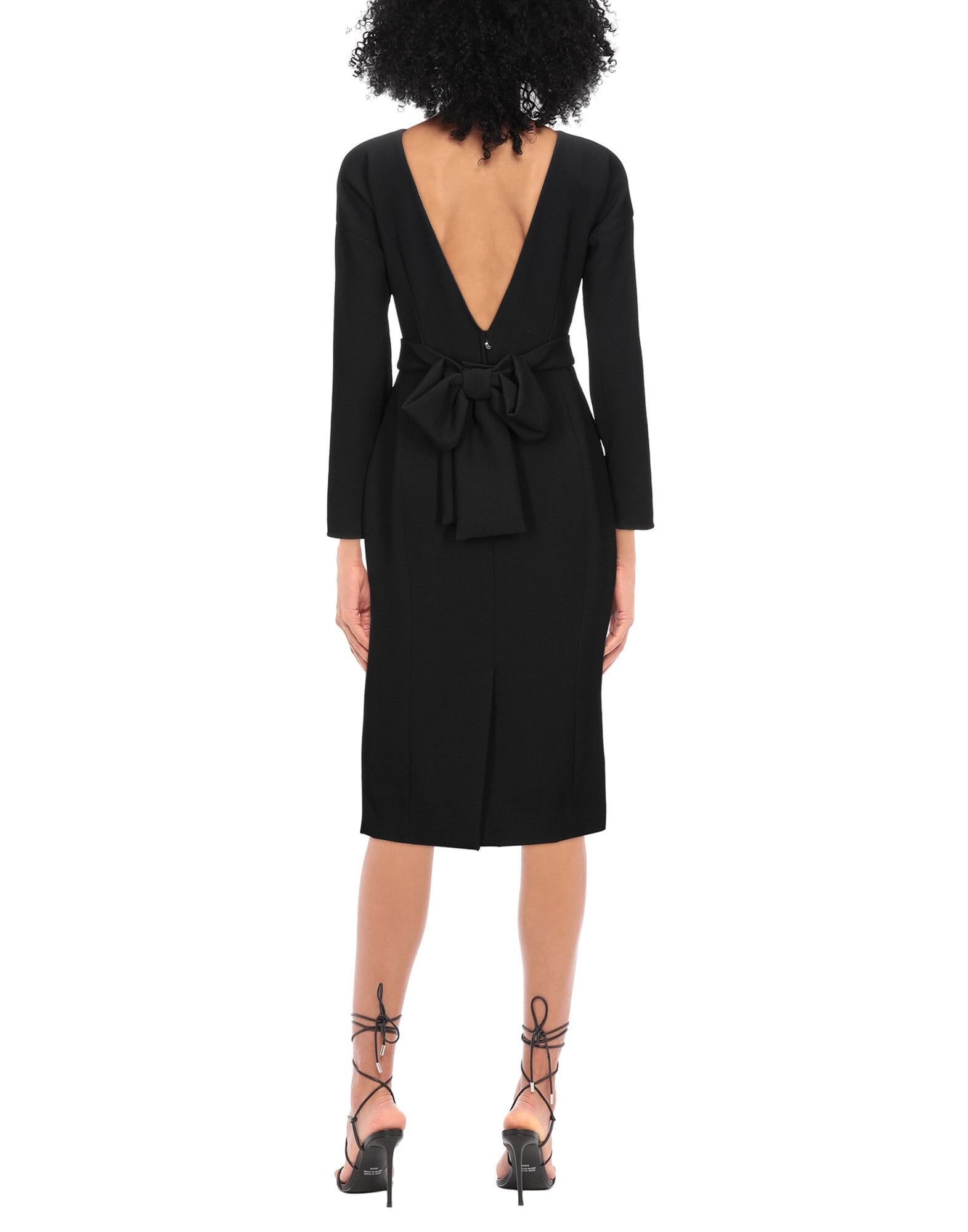 Dolce & Gabbana Open Back Belted Midi Dress