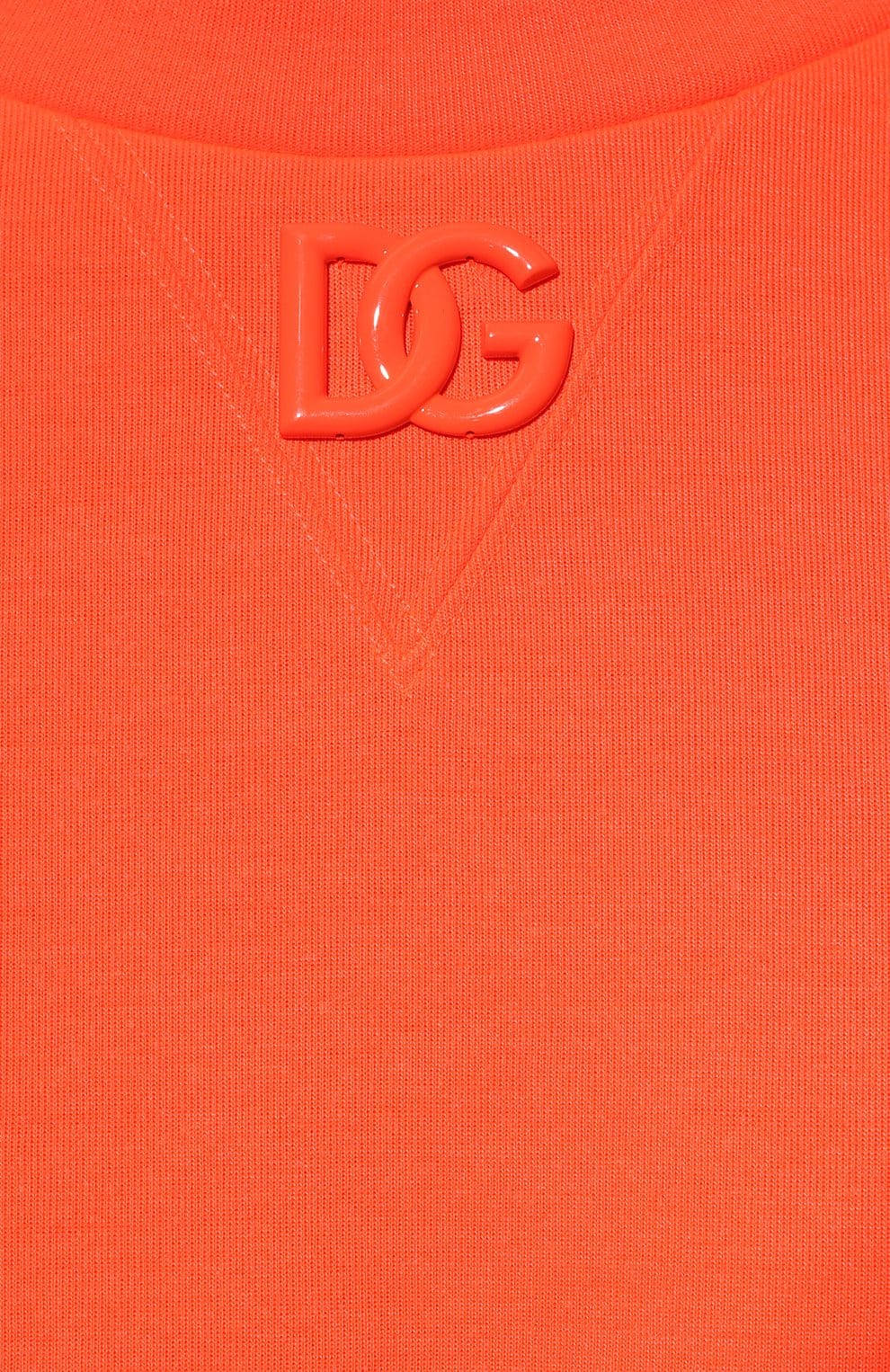Dolce & Gabbana Orange DG Logo Sweatshirt