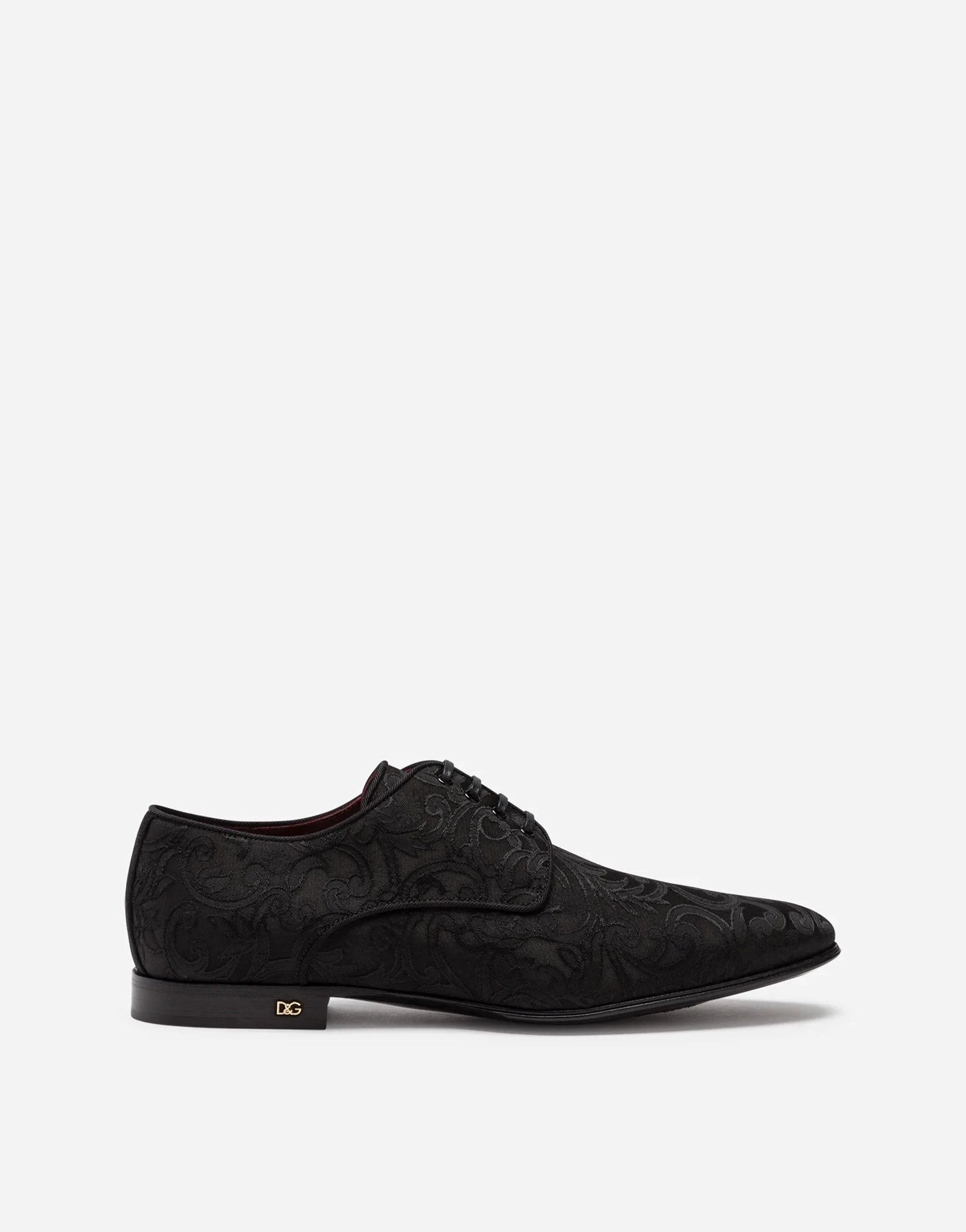 Dolce & Gabbana Ornamental Jacquard Derby Shoes