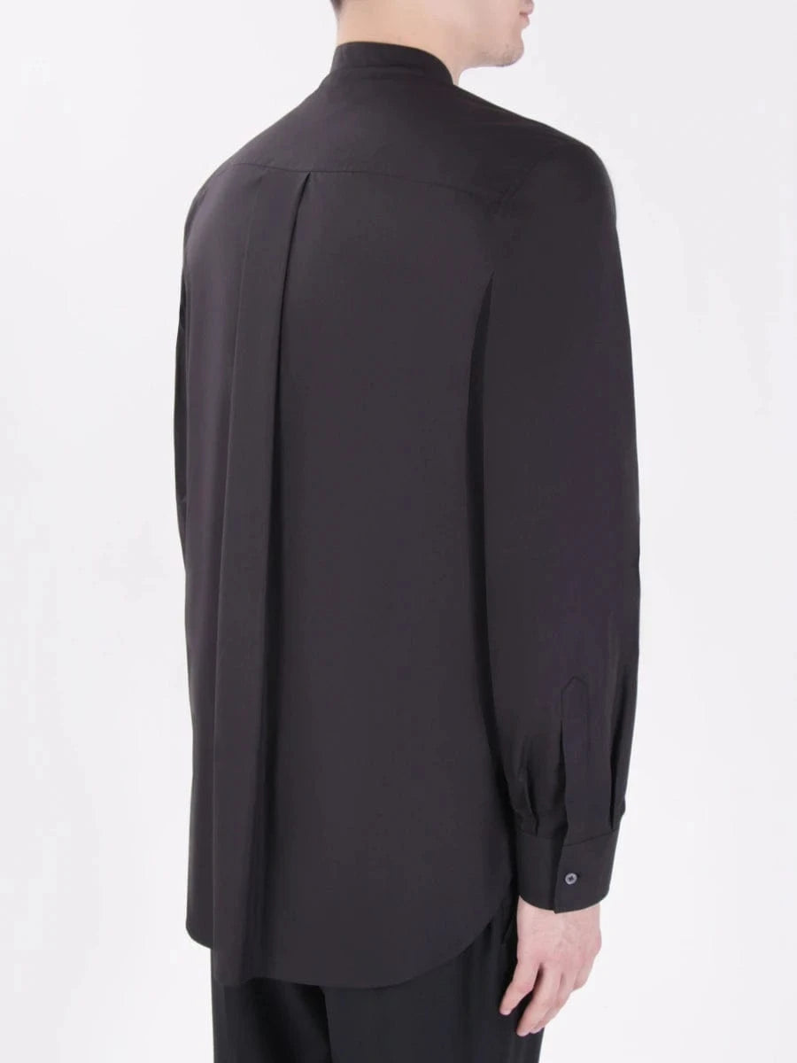 Dolce & Gabbana Oversize Mandarin Collar Cotton Shirt Dolce & Gabbana Oversize Mandarin Collar Cotton Shirt