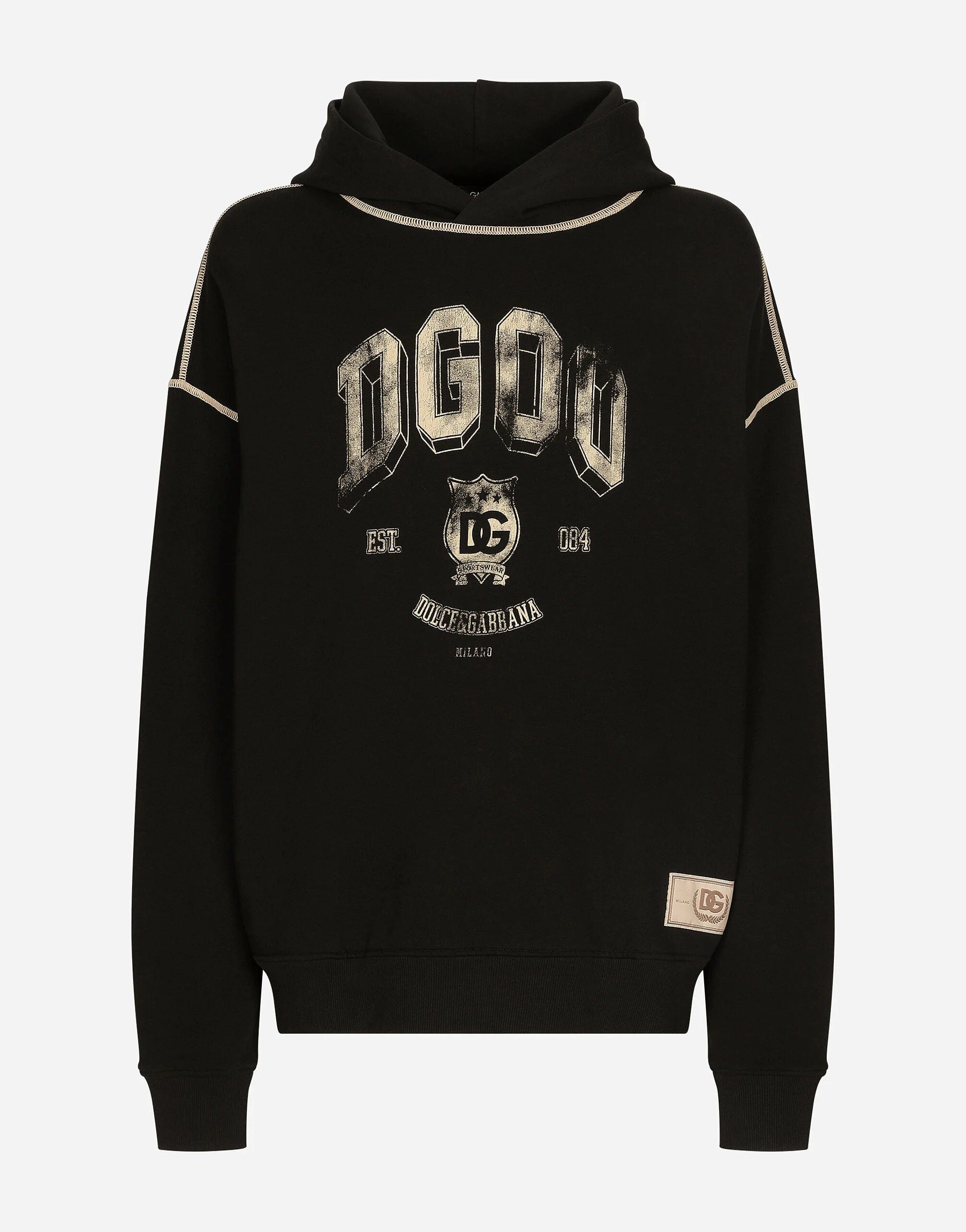 Dolce & Gabbana Oversized Hoodie With Logo