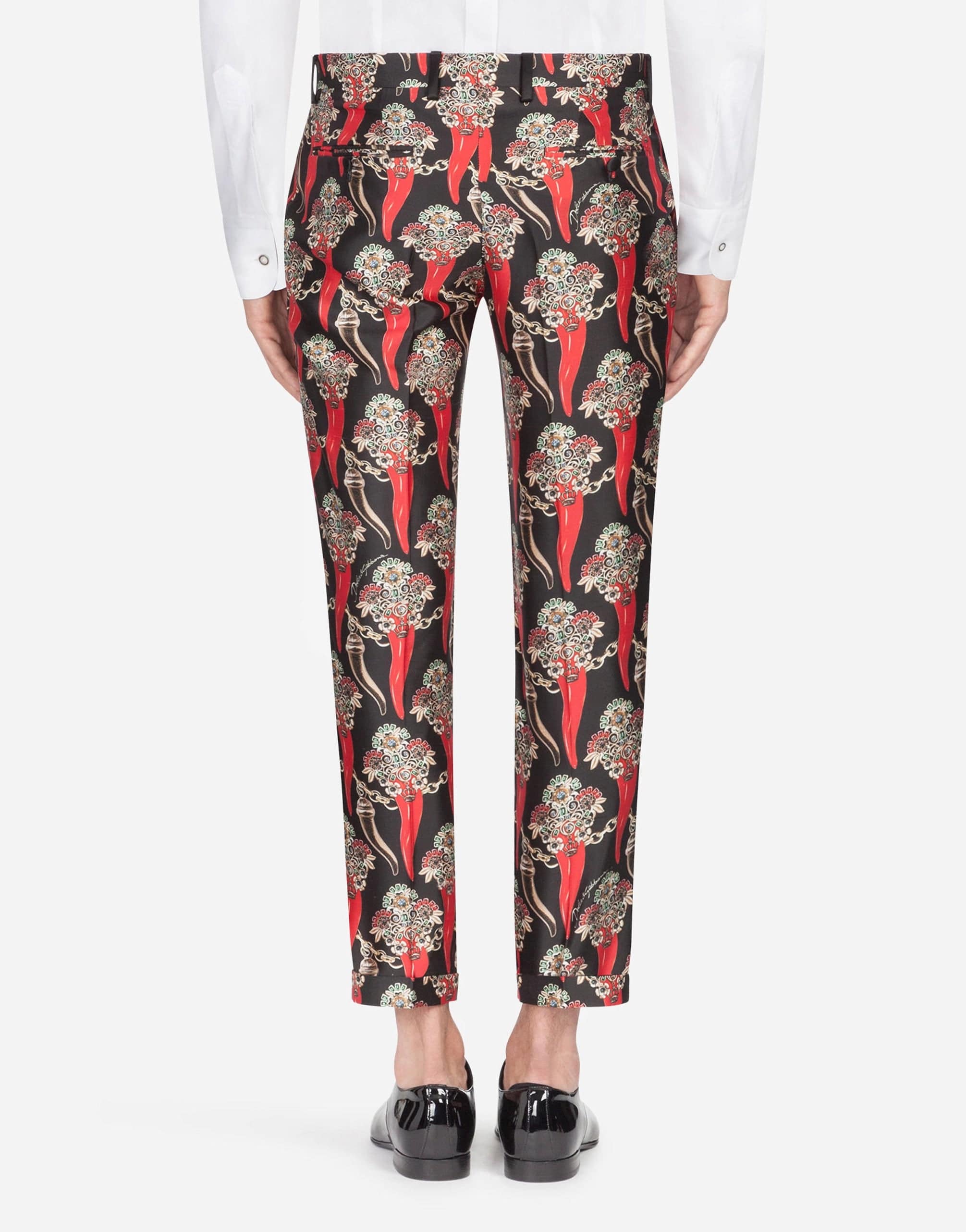 Dolce & Gabbana Man Silk Pants