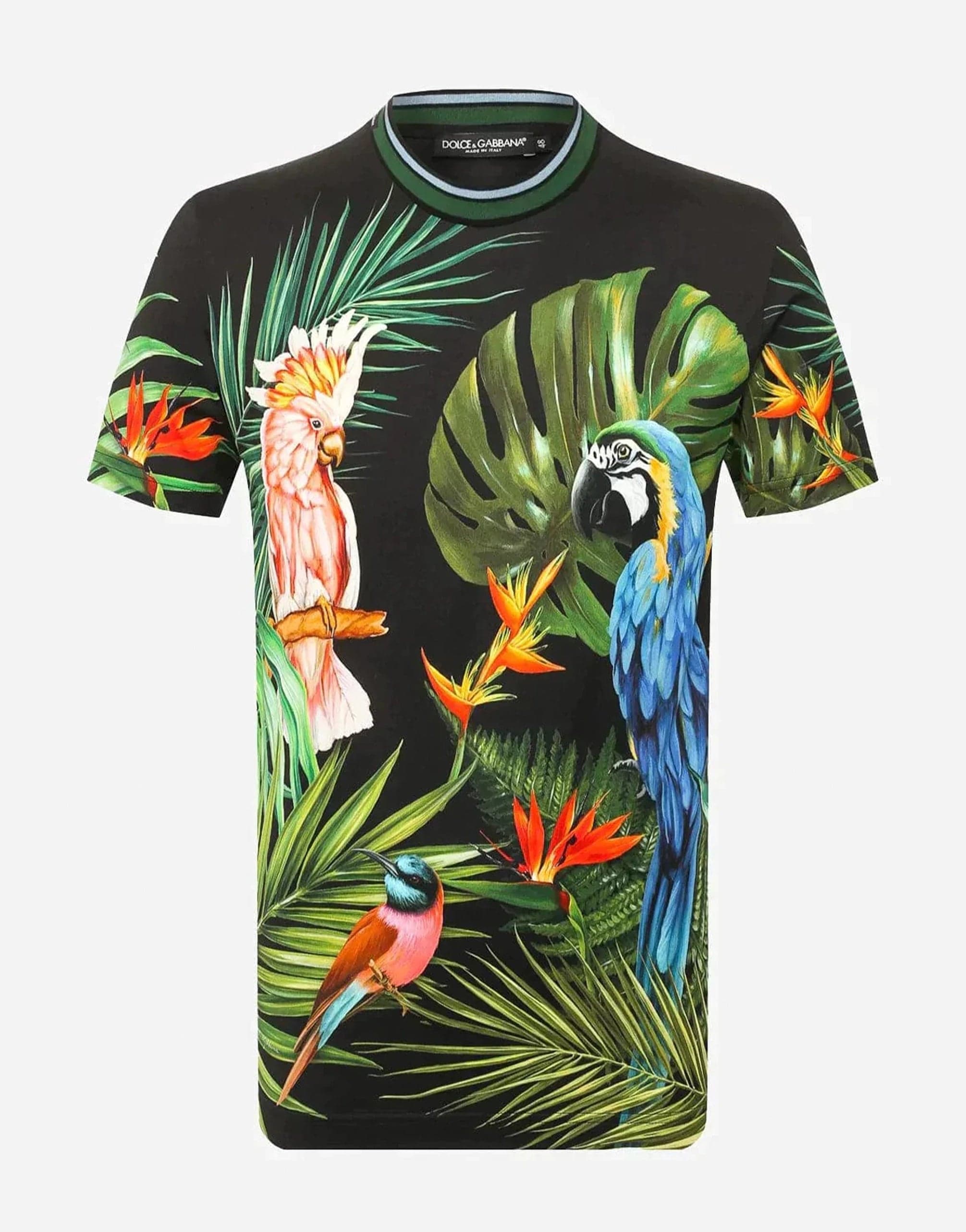 Dolce & Gabbana Parrot Print T-Shirt