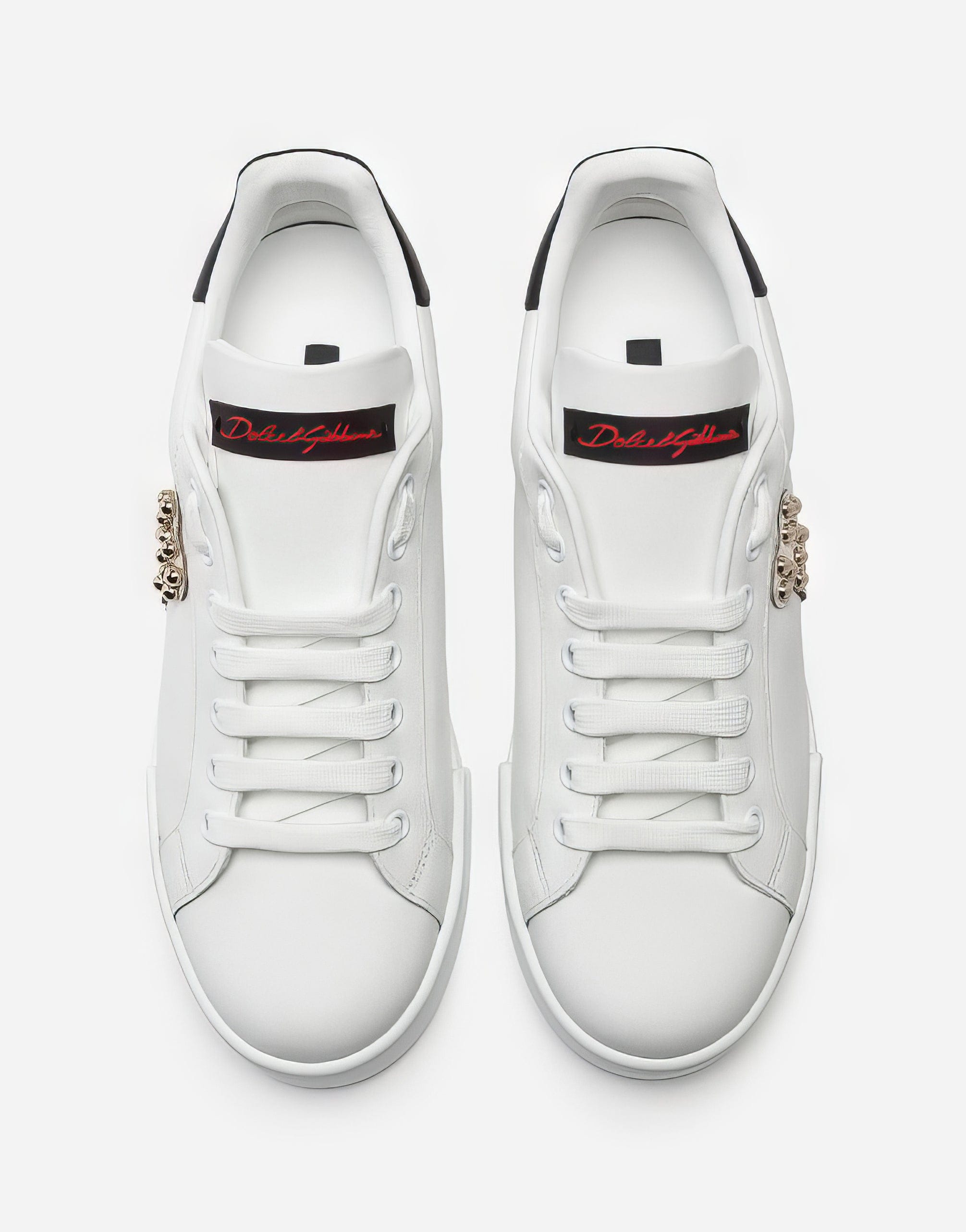 Dolce & Gabbana Patches Of The Designers Portofino Sneakers