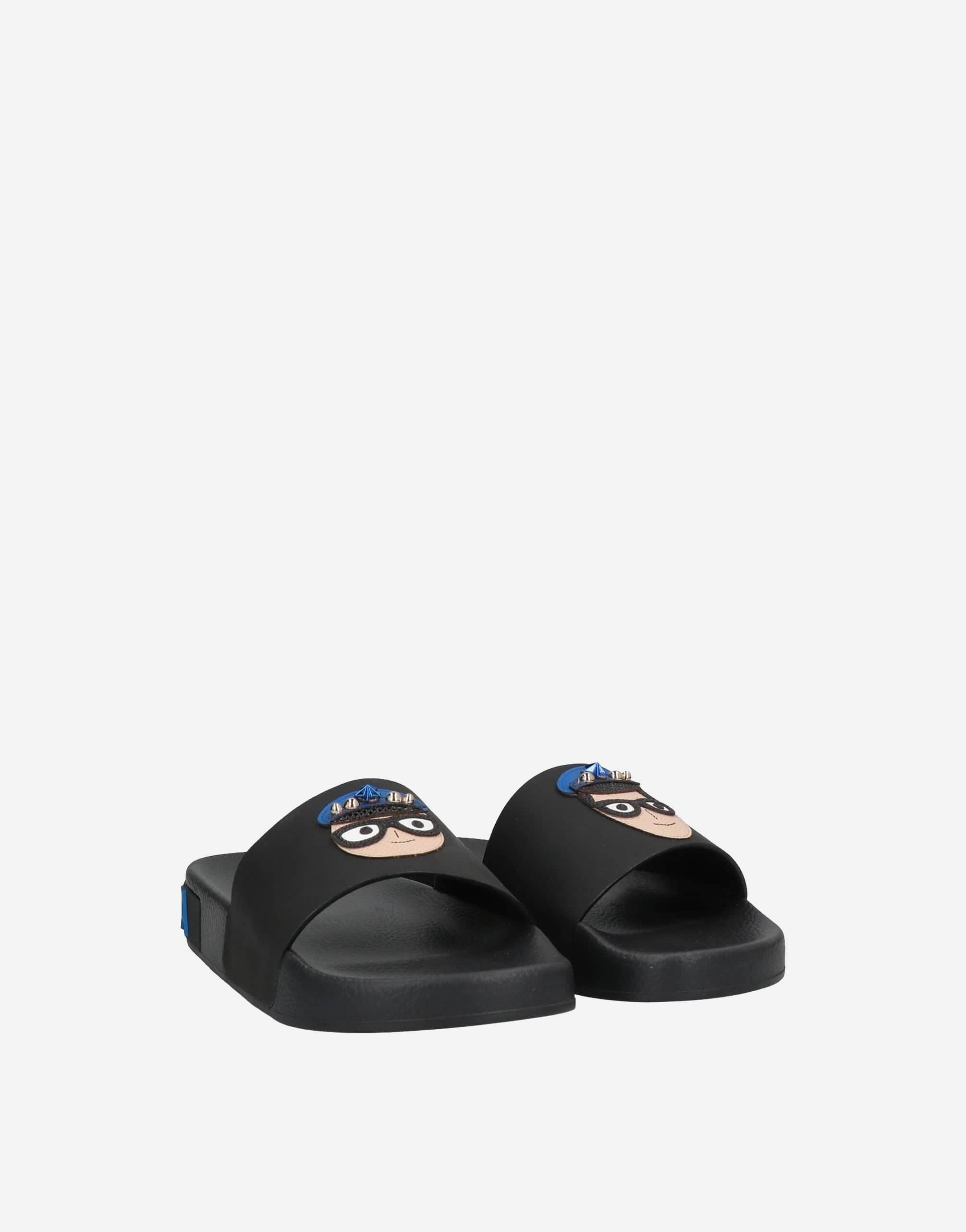 Dolce & Gabbana Patches Of The Designers Slides