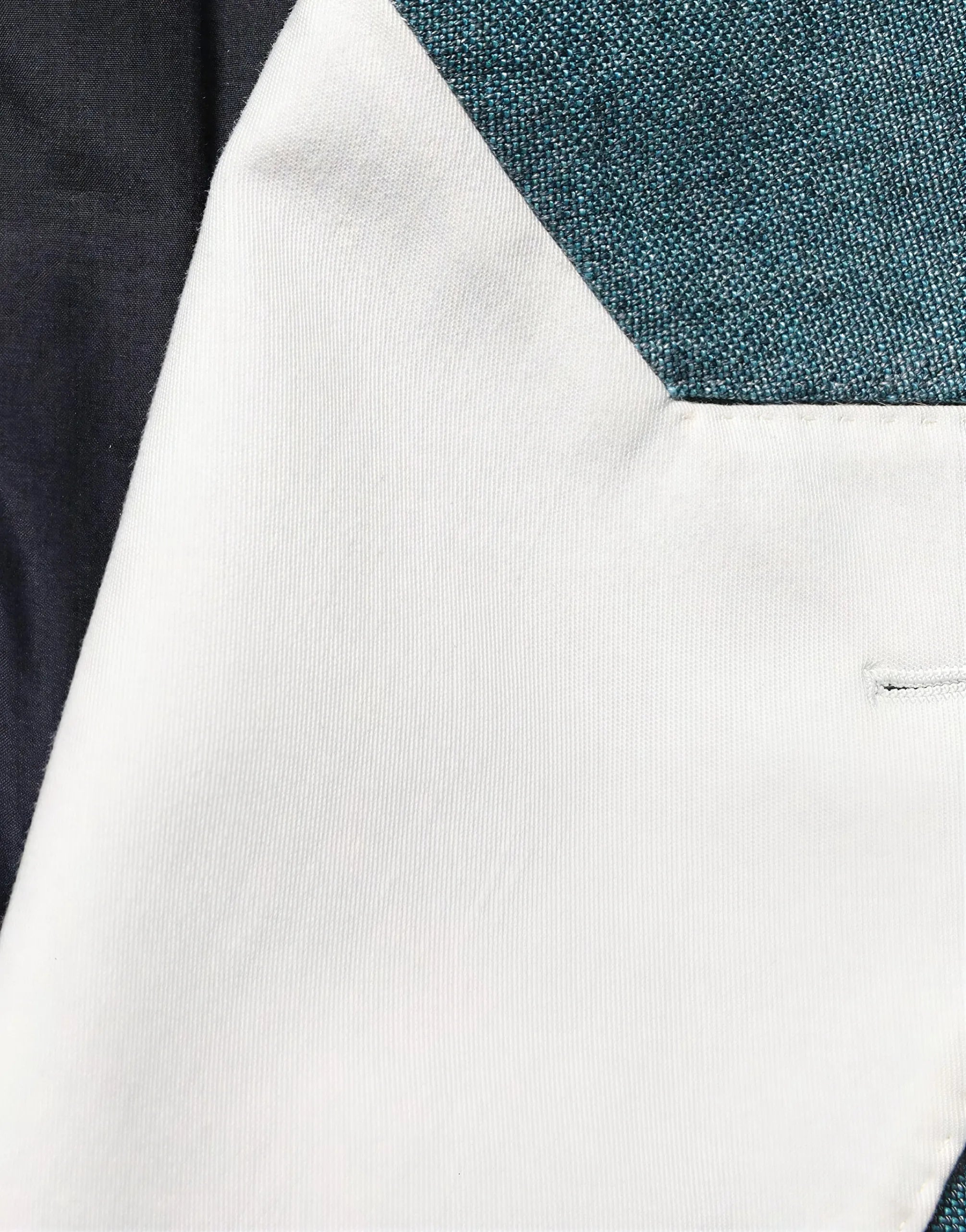 Dolce & Gabbana Dolce & Gabbana Patchwork Double Breasted Linen Blazer