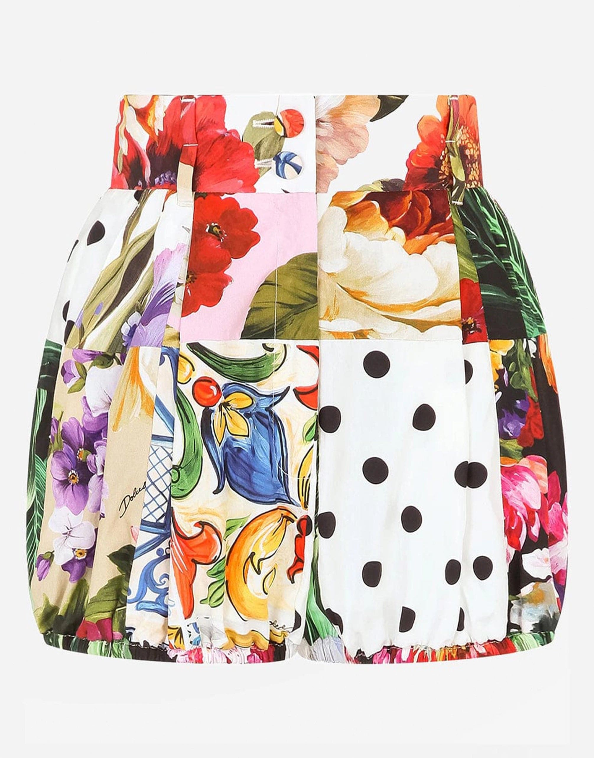Dolce and gabbana patchwork shorts Clearance