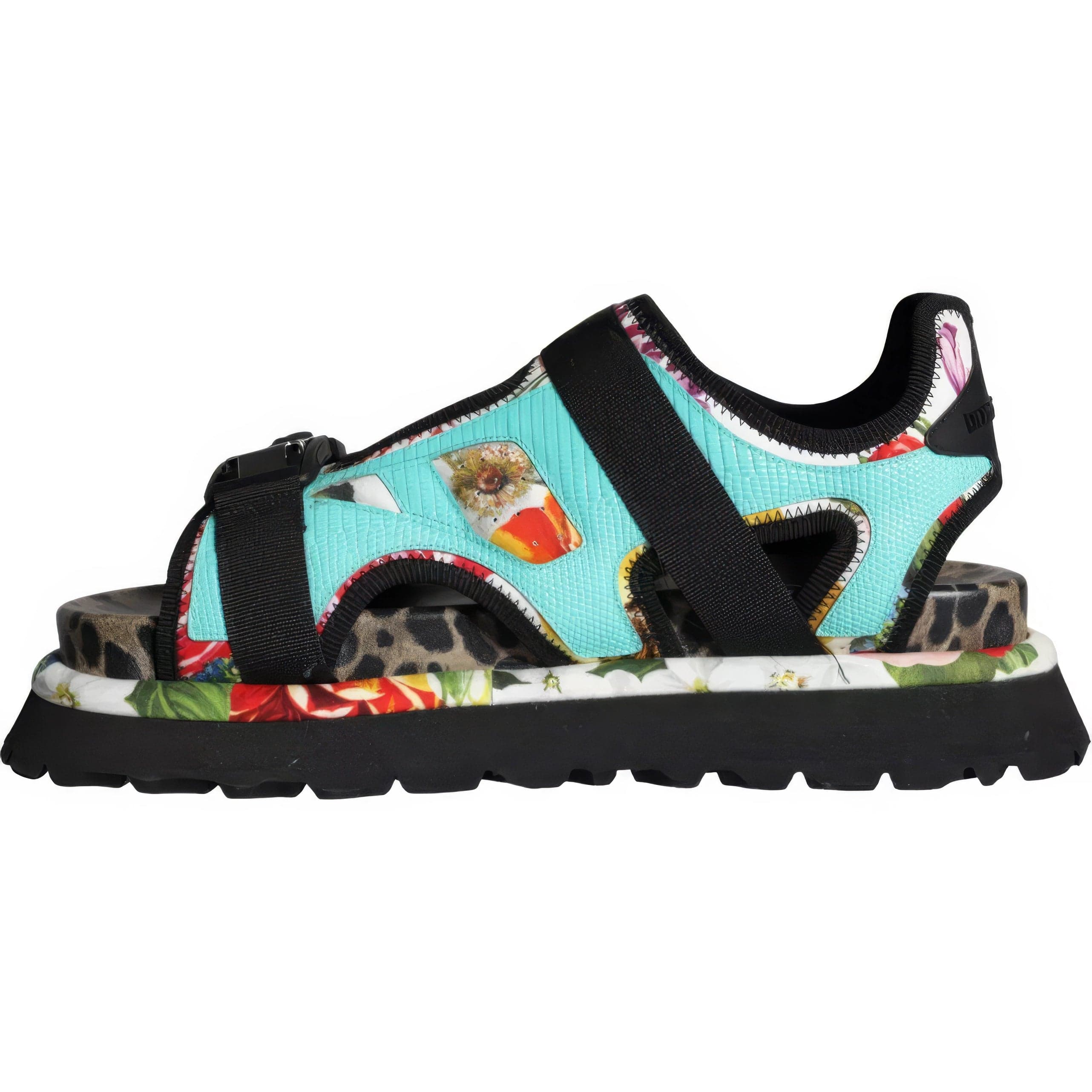 Dolce & Gabbana Patchwork Hiker Sandals