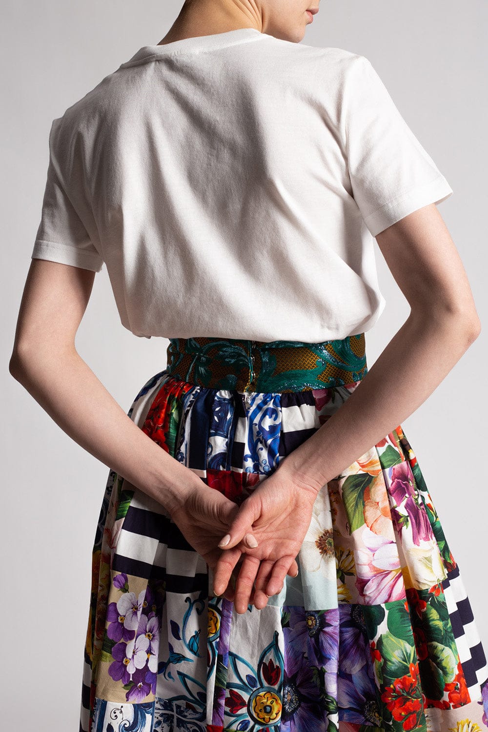 Dolce & Gabbana Patchwork Logo T-Shirt