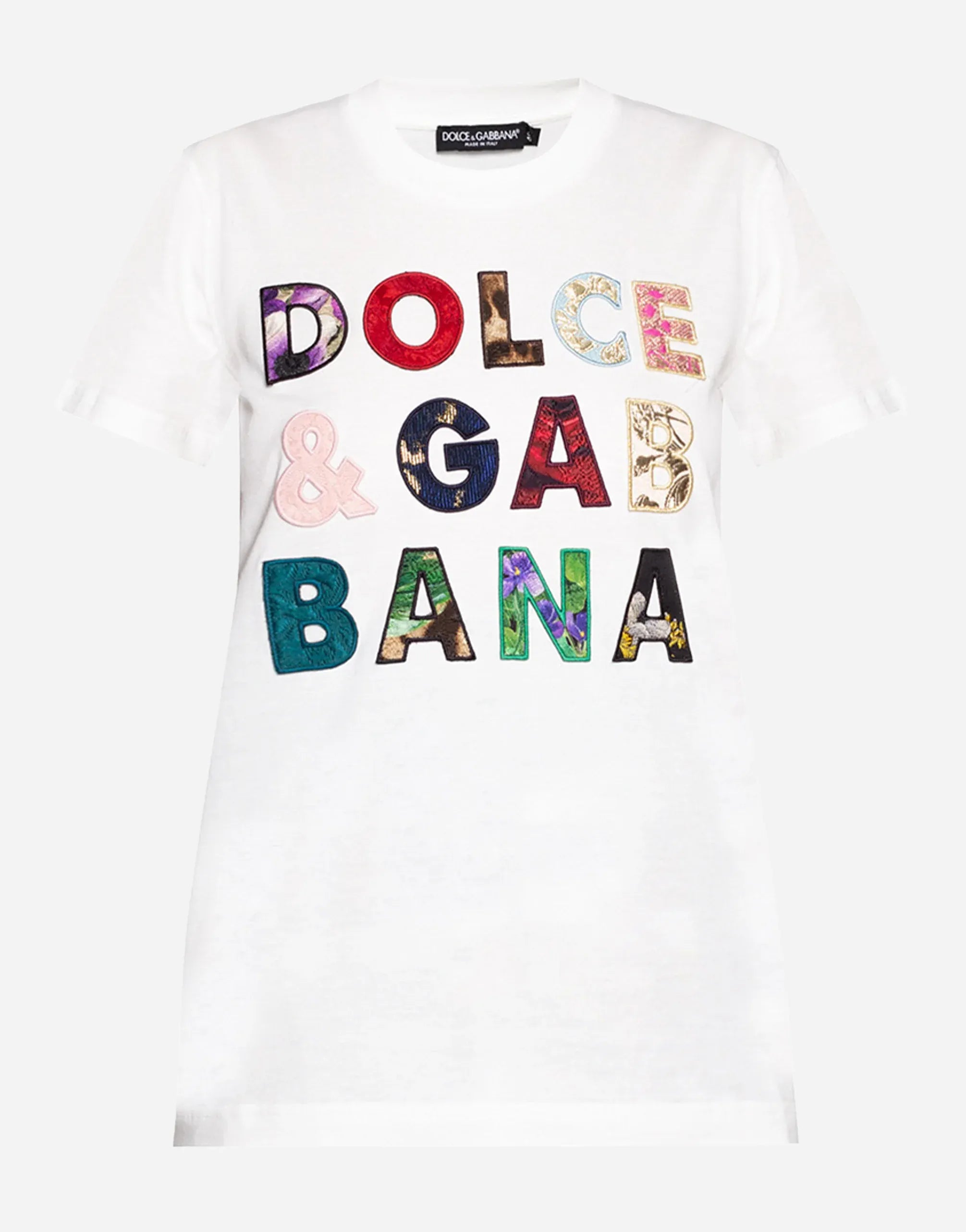 Dolce & Gabbana Patchwork Logo T-Shirt