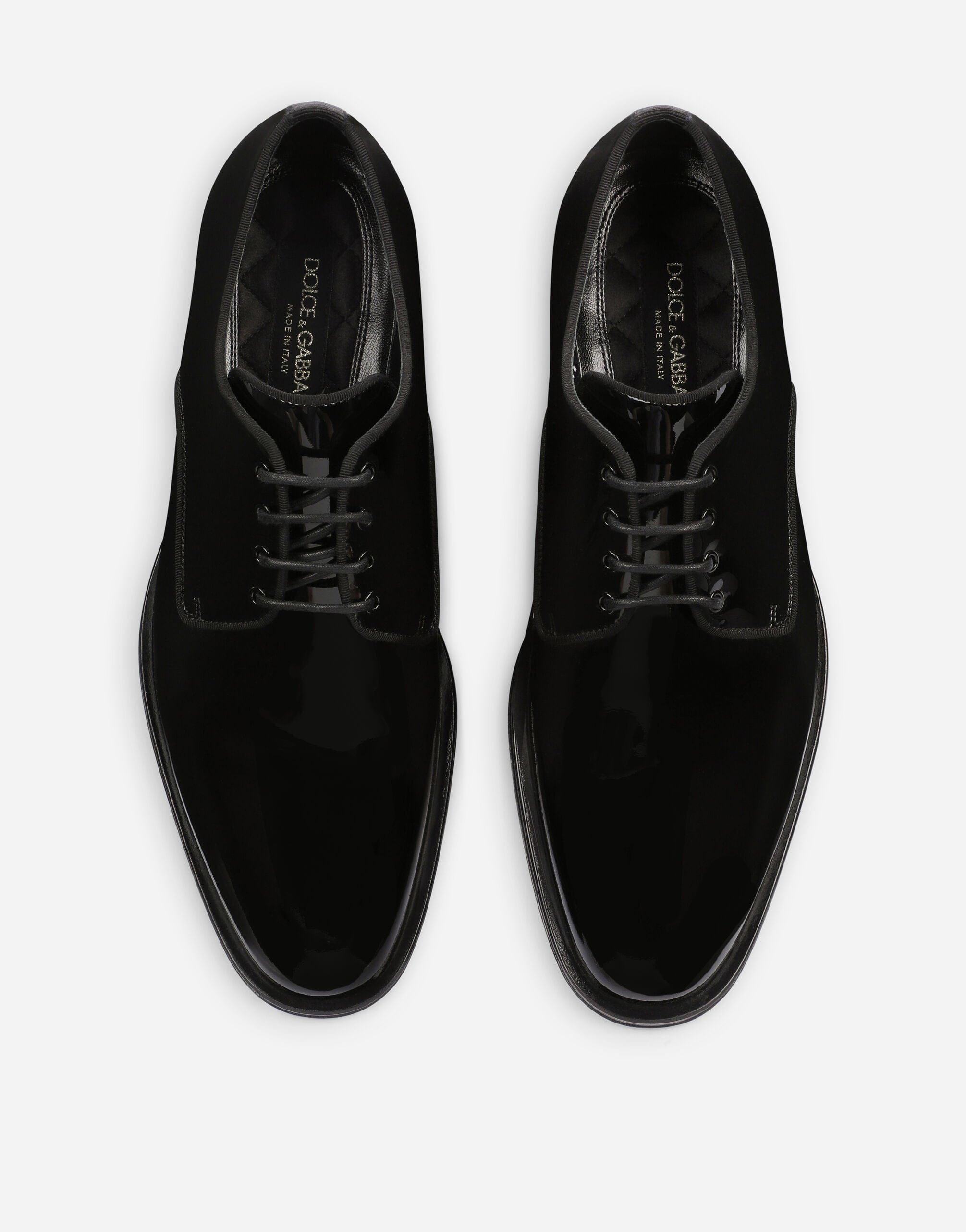 Dolce & Gabbana Patent Leather Derby Shoes