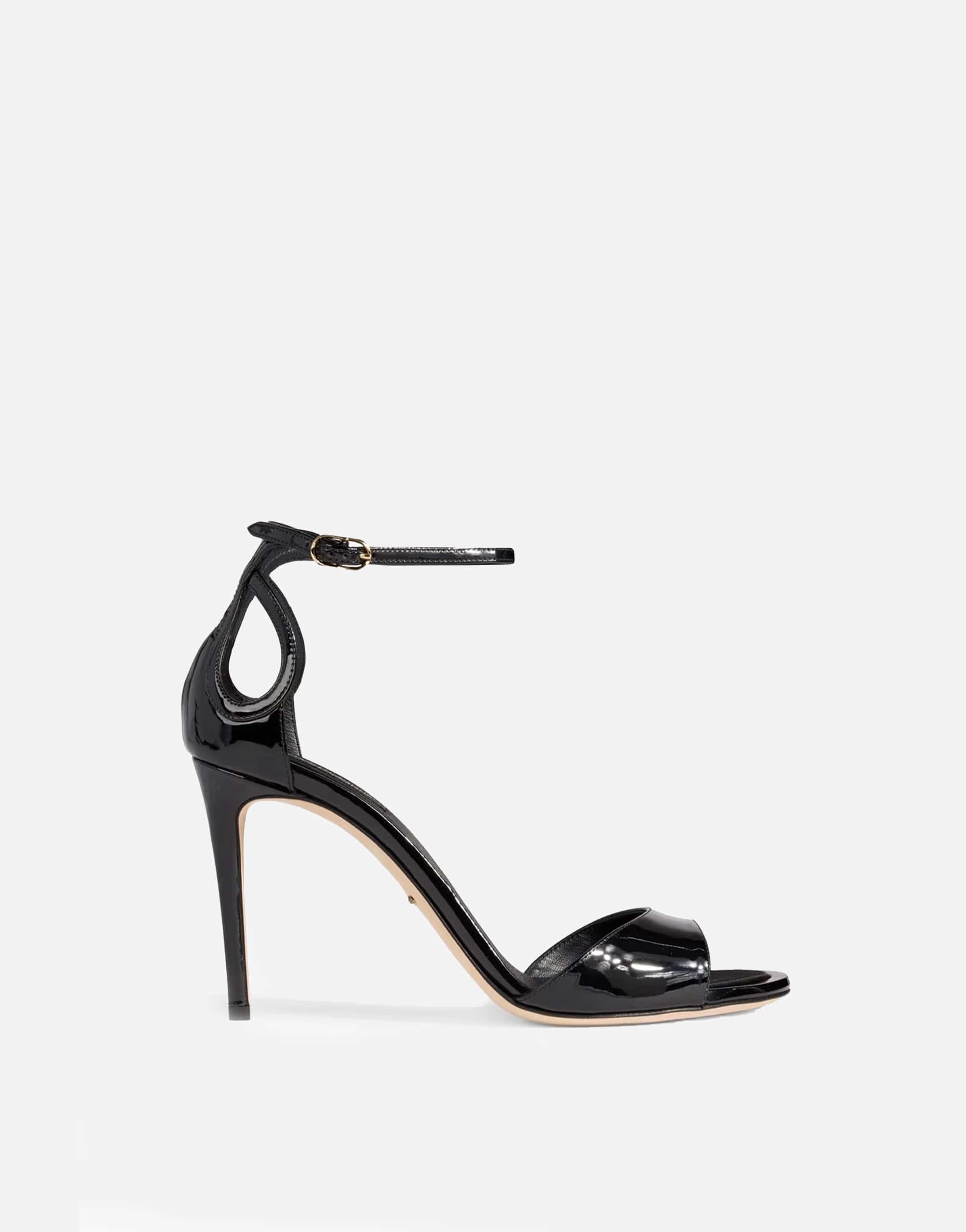 Dolce & Gabbana Patent-Leather Sandals