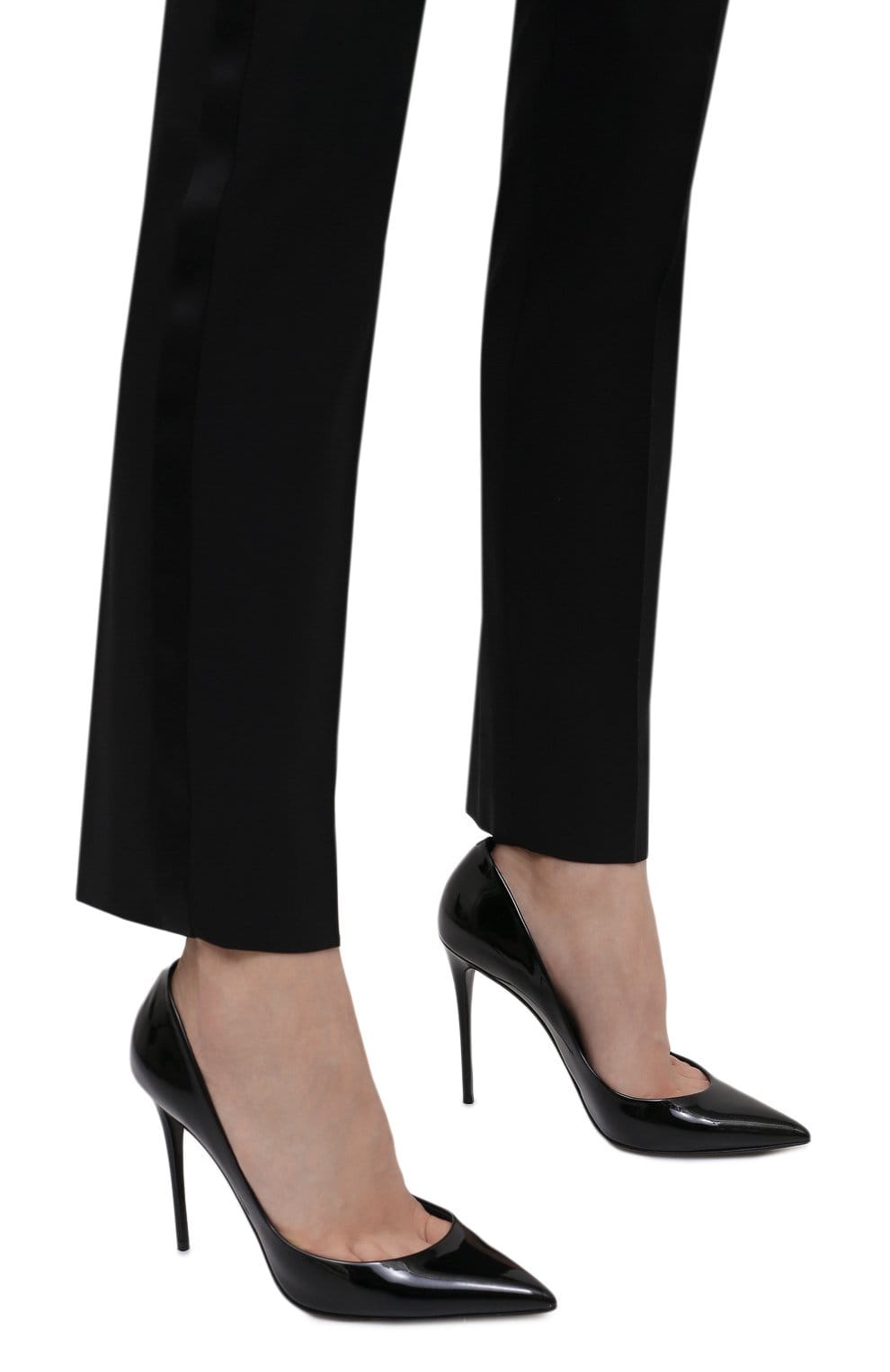 Décolleté in pelle verniciata con tacco a spillo - alternate view