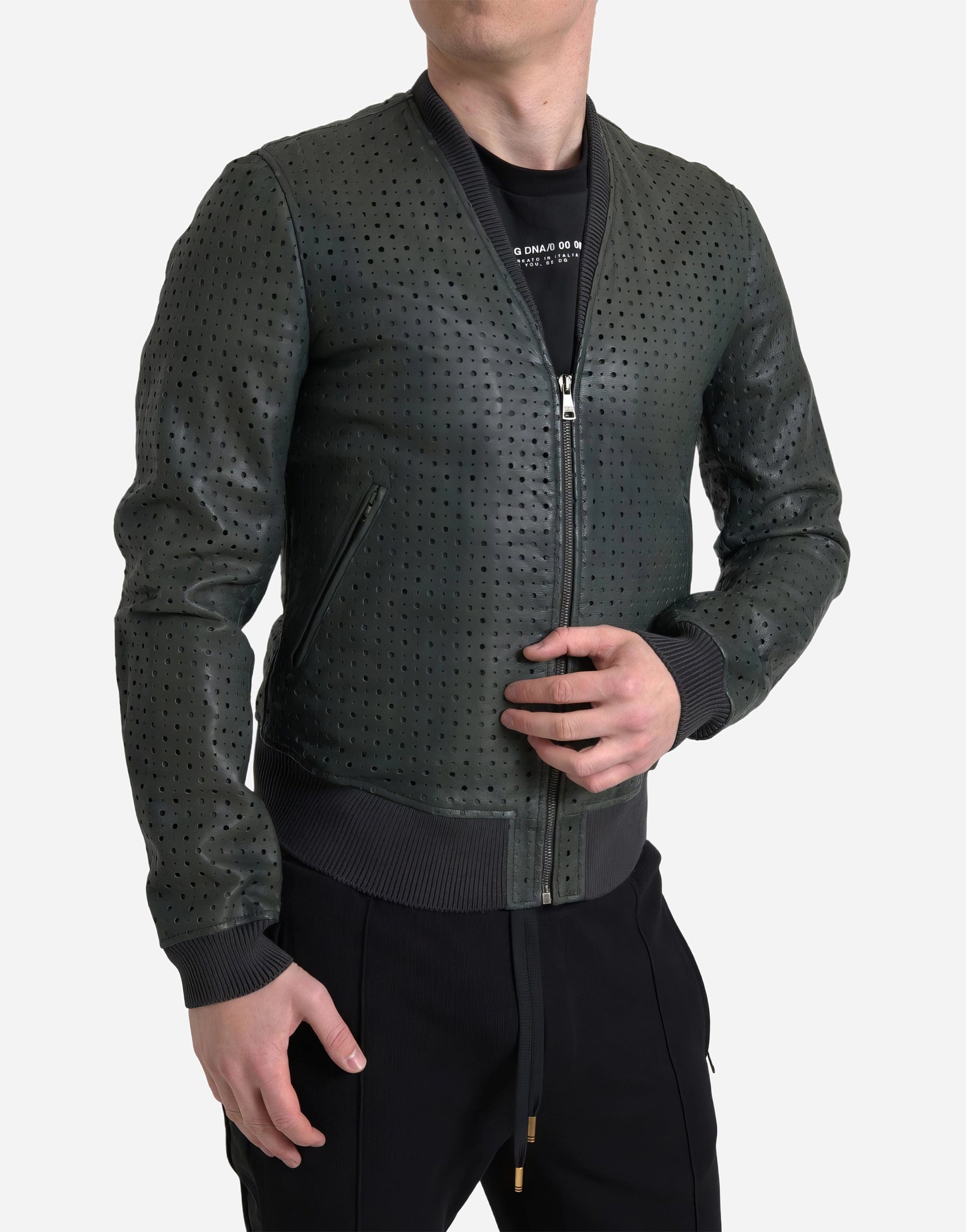 Dolce and gabbana bomber jacket mens deals