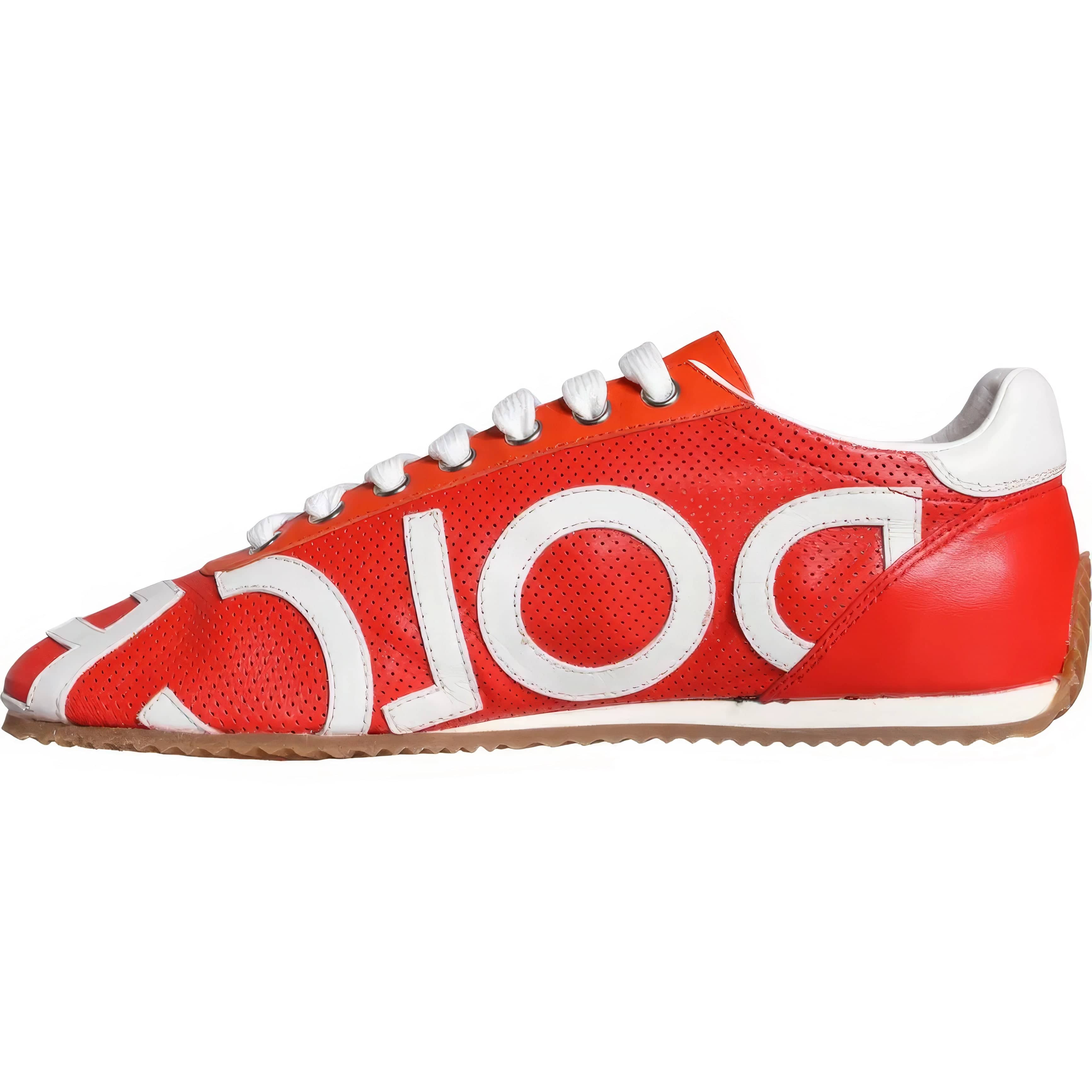 Dolce & Gabbana Perforated Logo Sneakers