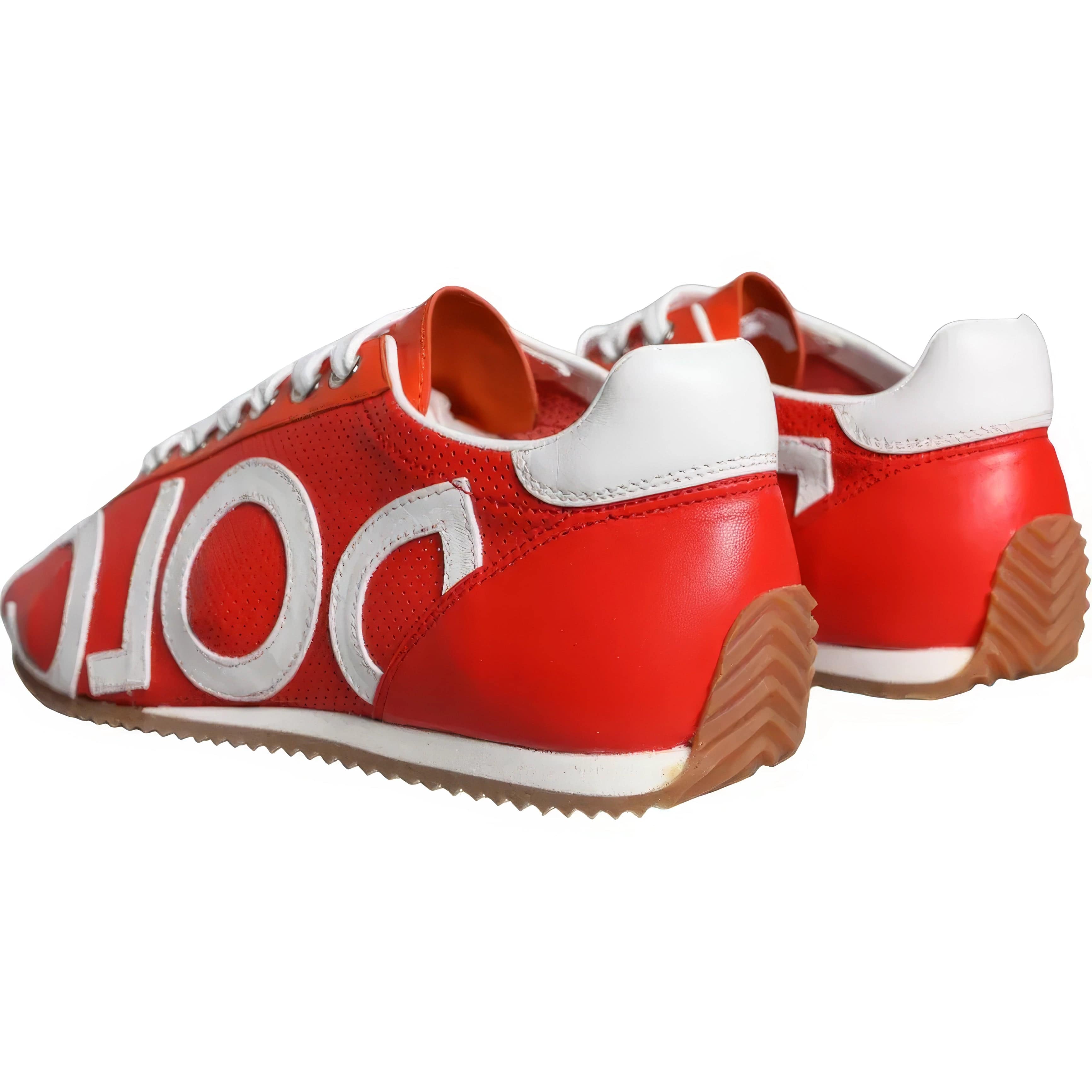 Dolce & Gabbana Perforated Logo Sneakers