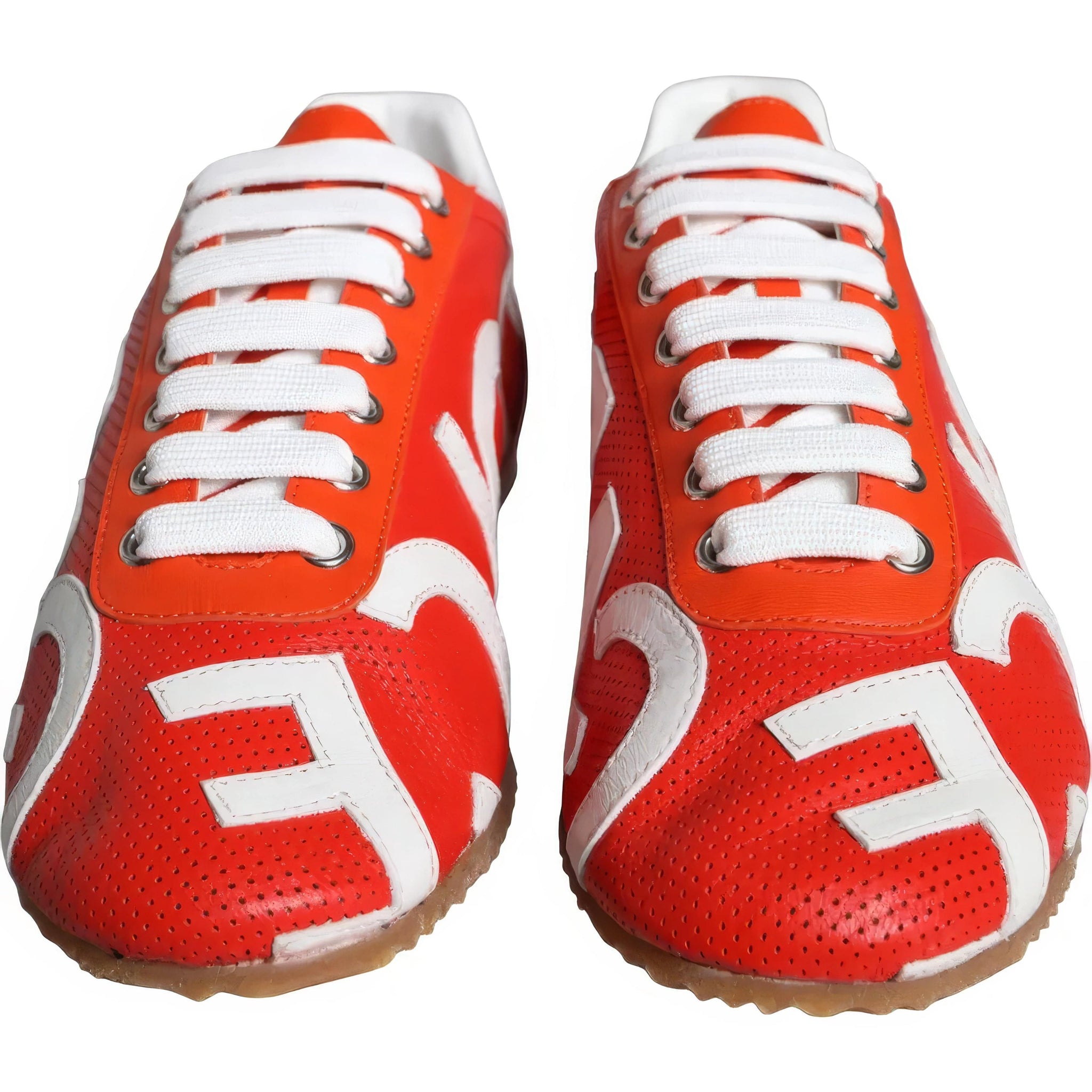 Dolce & Gabbana Perforated Logo Sneakers | Sendegaro IT