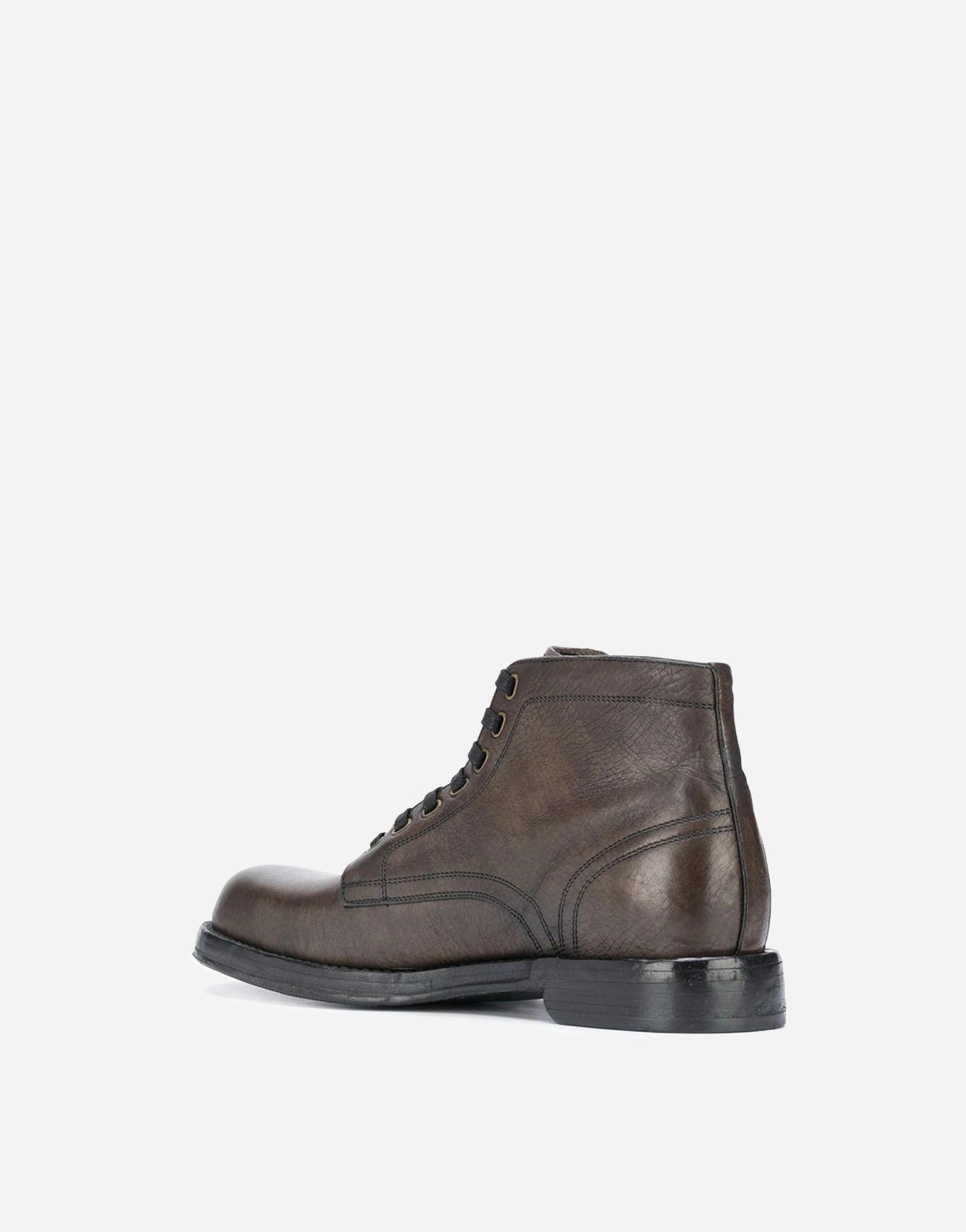 Dolce & Gabbana Perugino Leather Ankle Boots