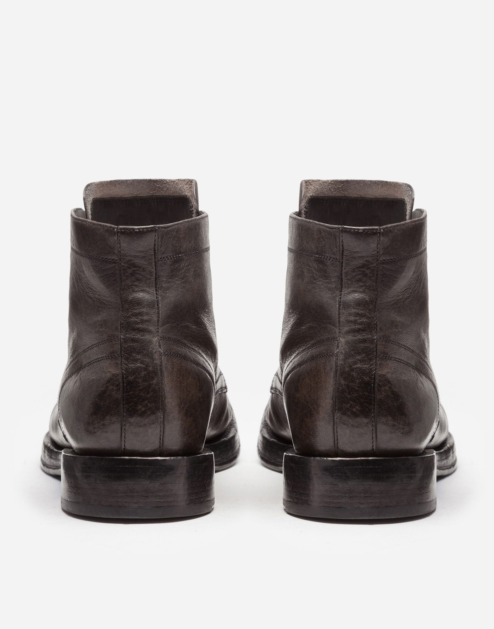Dolce & Gabbana Dolce & Gabbana Perugino Leather Ankle Boots