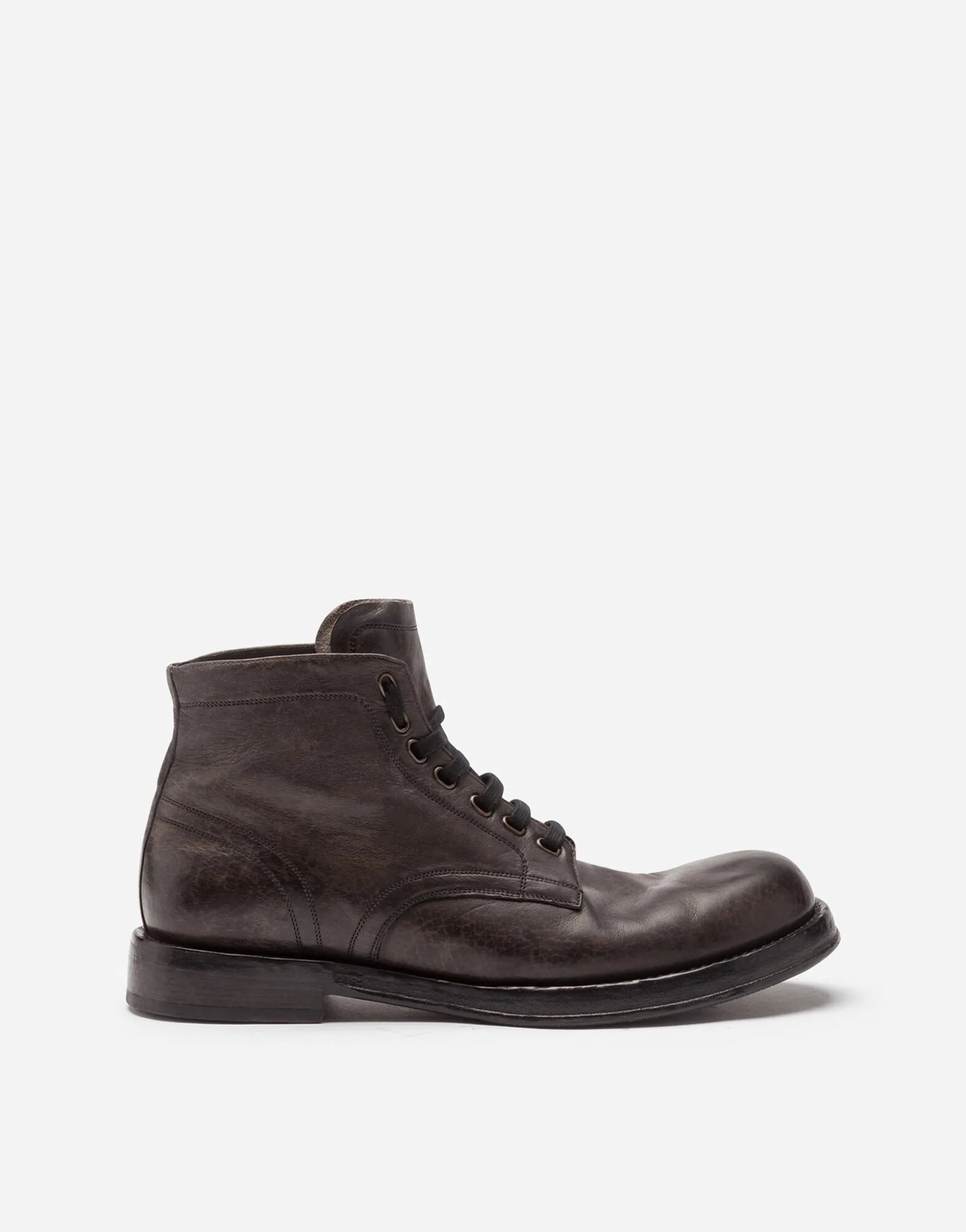 Dolce & Gabbana Dolce & Gabbana Perugino Leather Ankle Boots