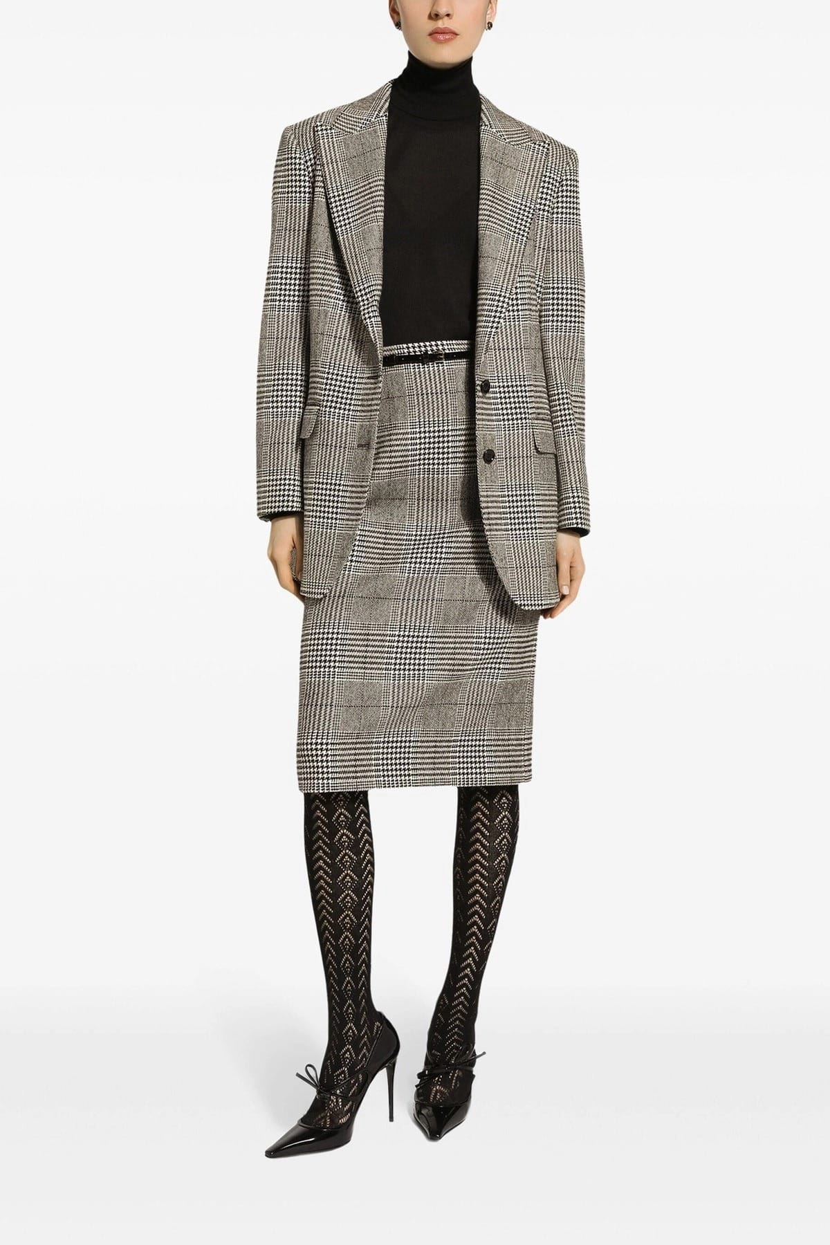 Dolce & Gabbana Pied-de-poule blazer - alternate view