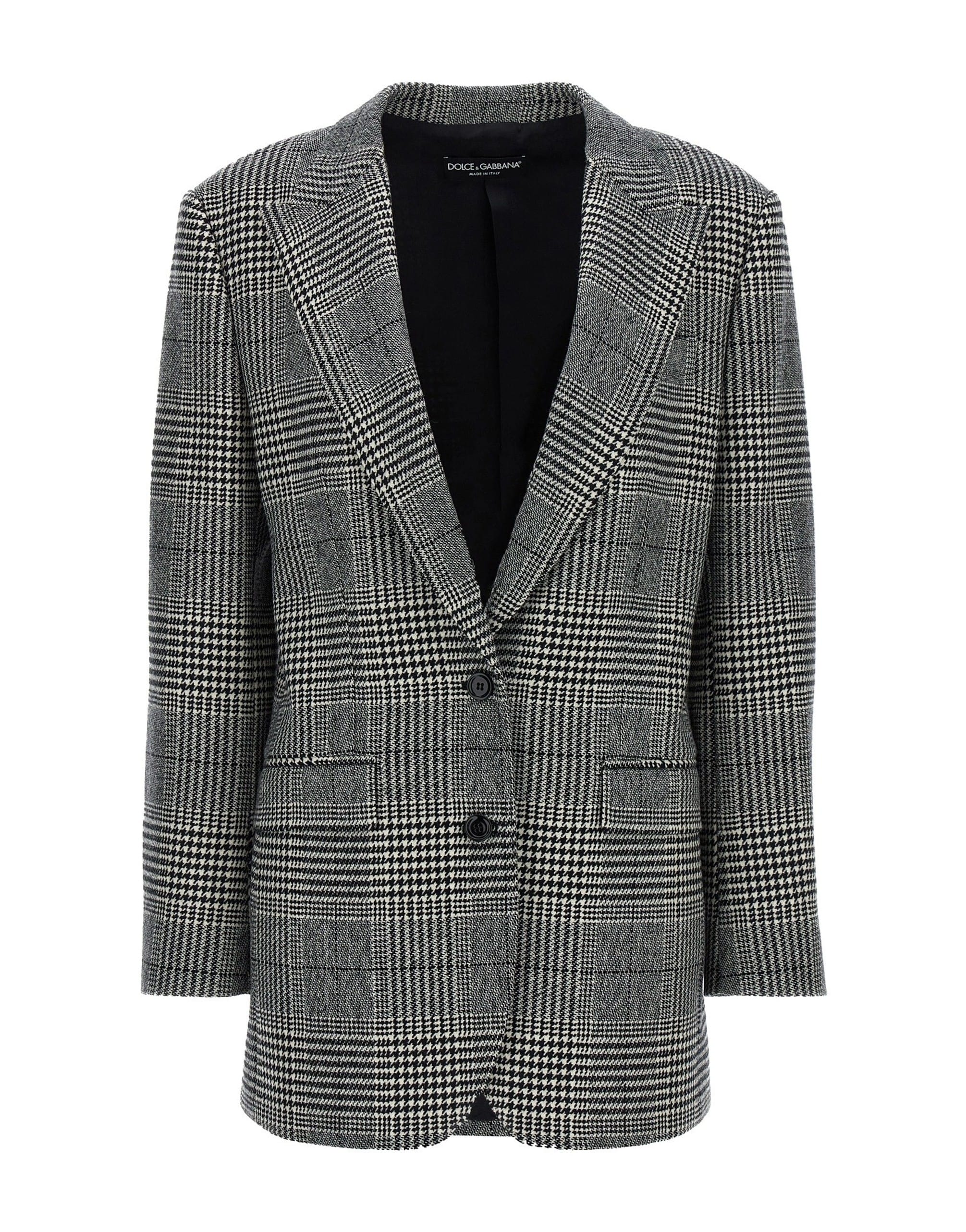 Dolce & Gabbana Dolce & Gabbana Pied De Poule Blazer