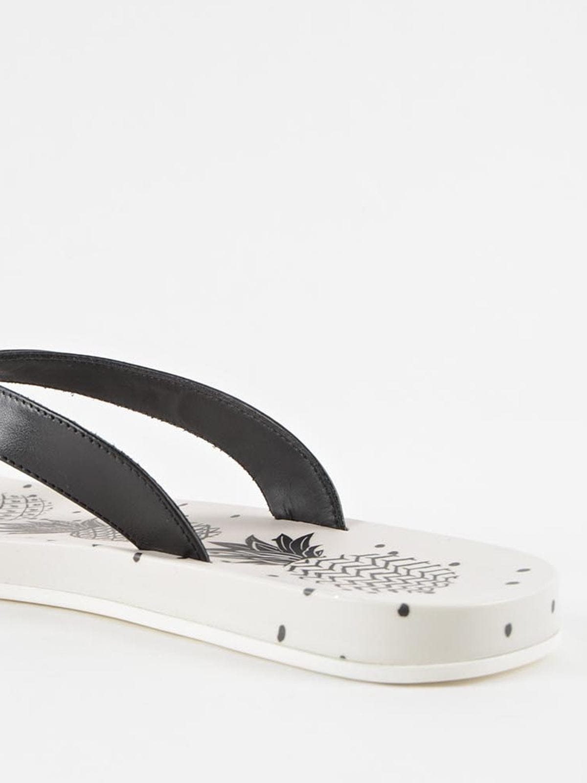 Dolce & Gabbana Pineapple-Print Rubber Flip-Flops
