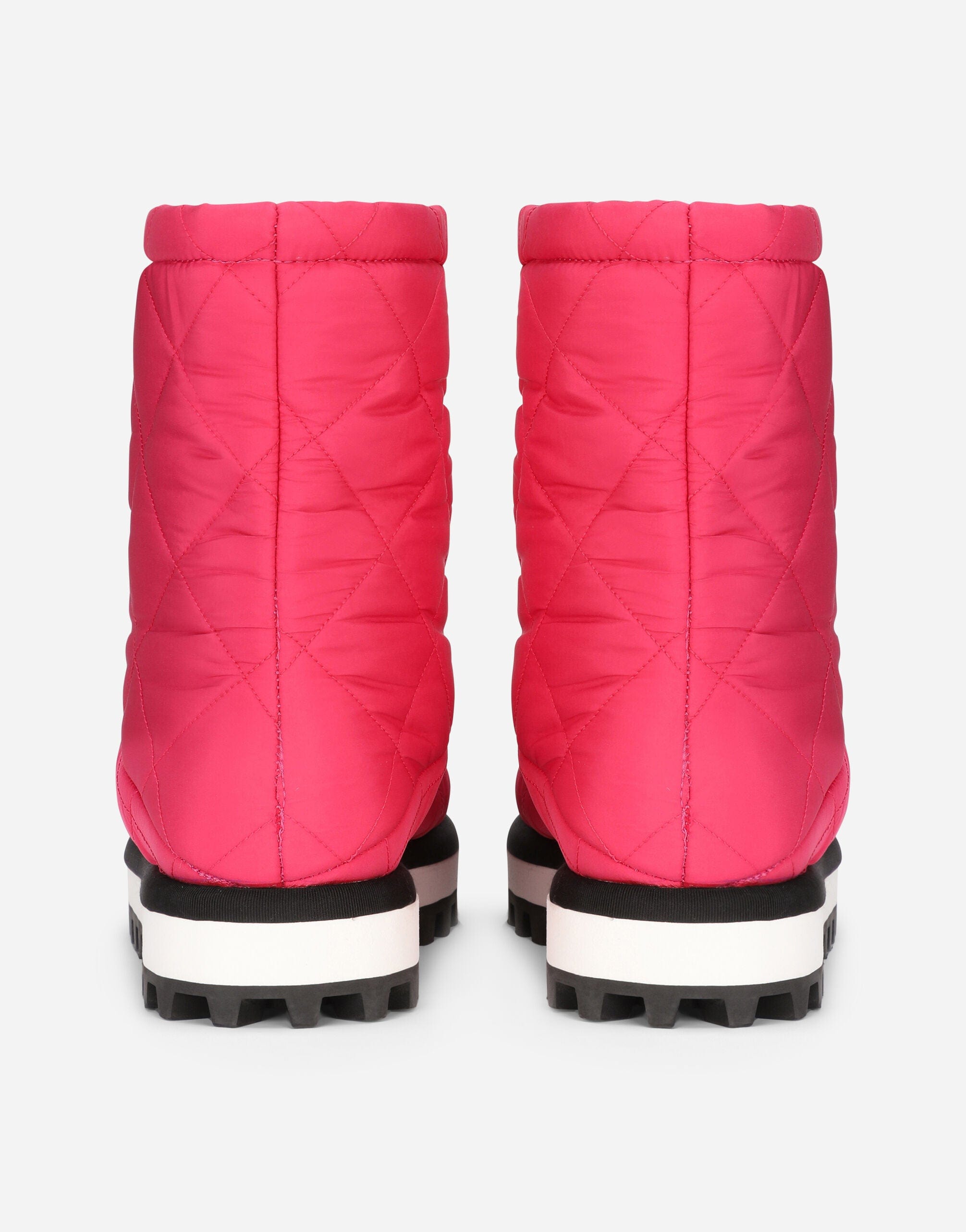 Dolce & Gabbana Pink DG Logo Ankle Boots