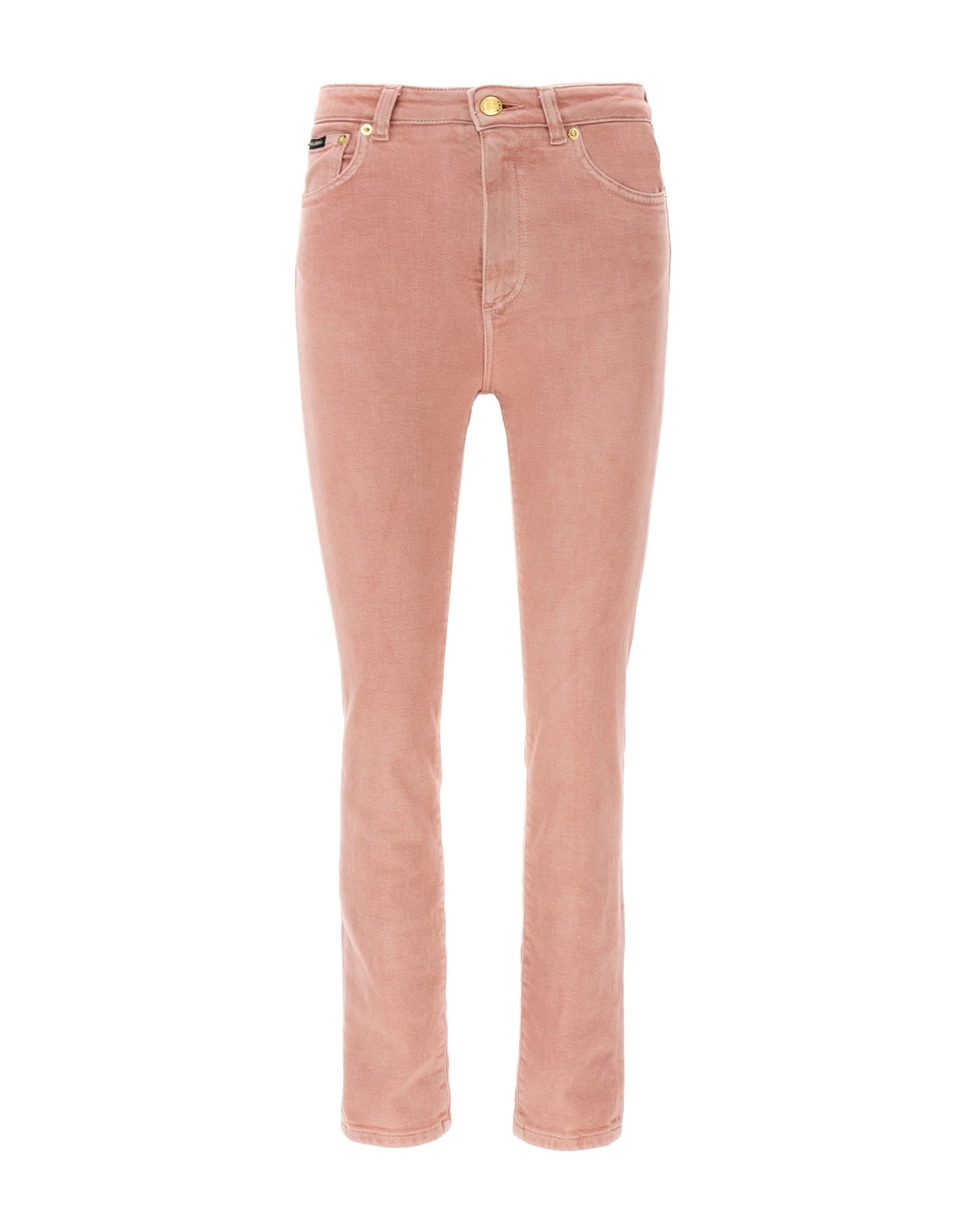 Dolce & Gabbana Dolce & Gabbana Pink High Waist Jeans