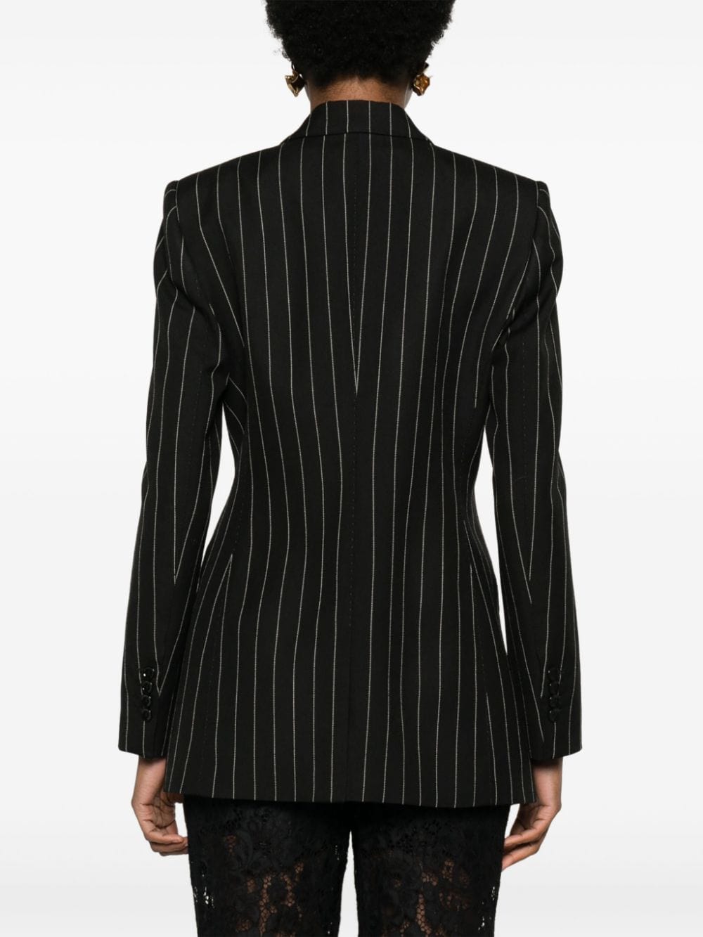 Dolce & Gabbana Pinstripe Double-Breasted Blazer