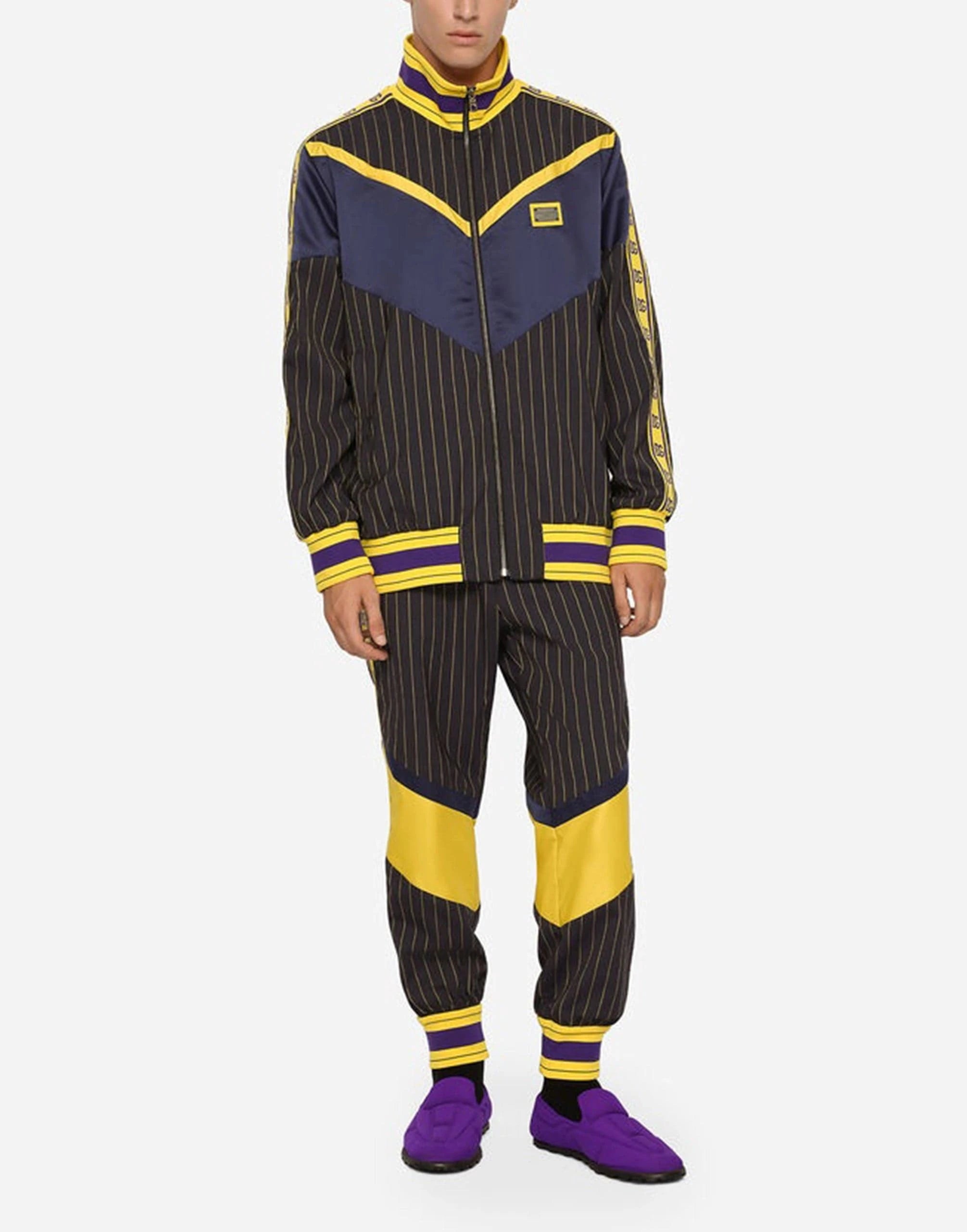Dolce & Gabbana Pinstripe Jogging Pants